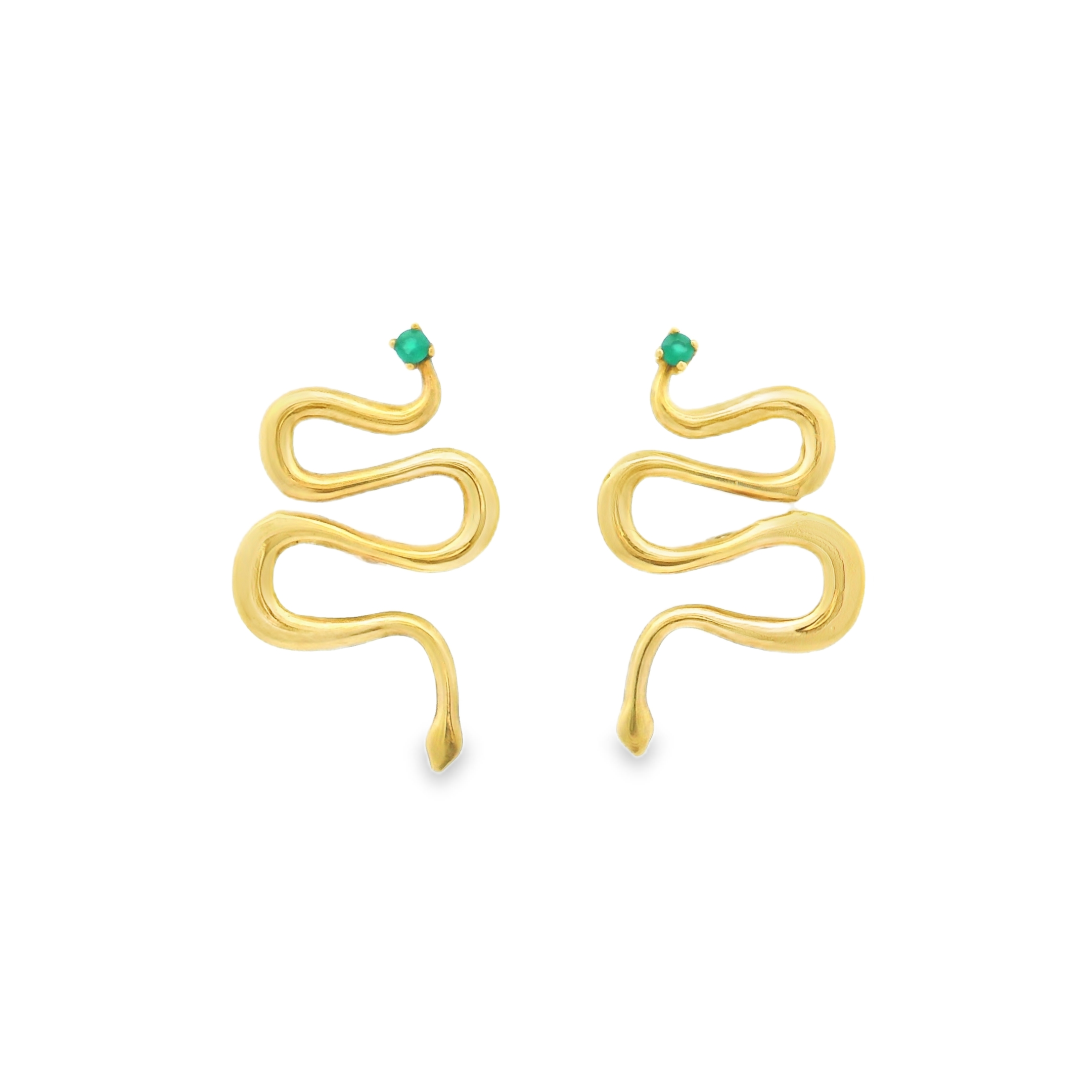 VERDE SNAKE EARRINGS
