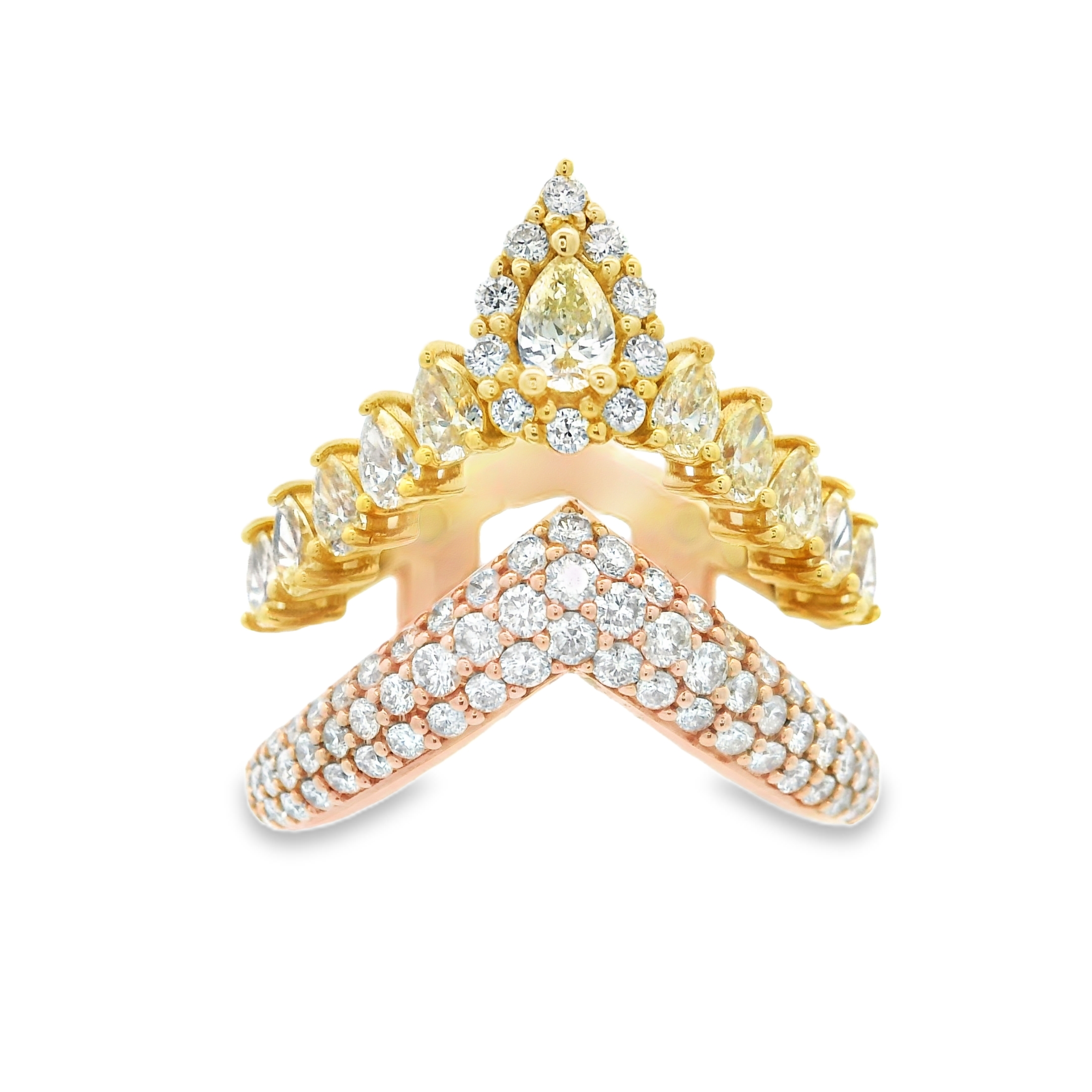 V DIAMOND RING