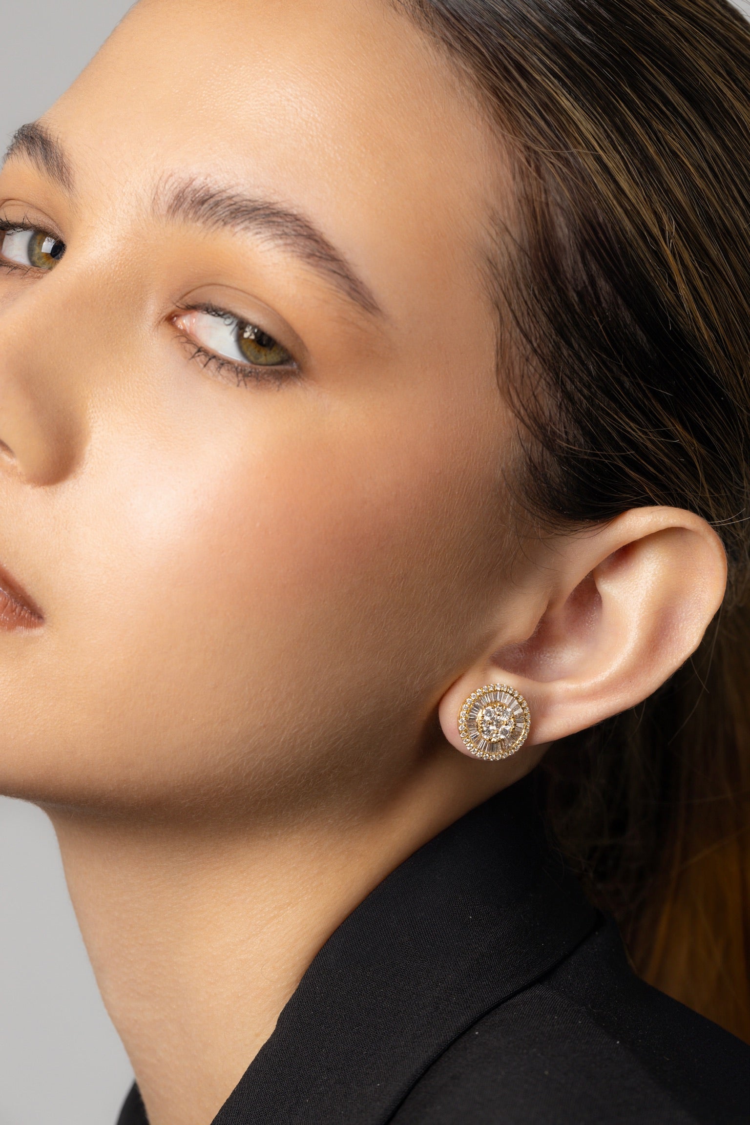 GOLDEN GLOW DIAMOND EARRINGS