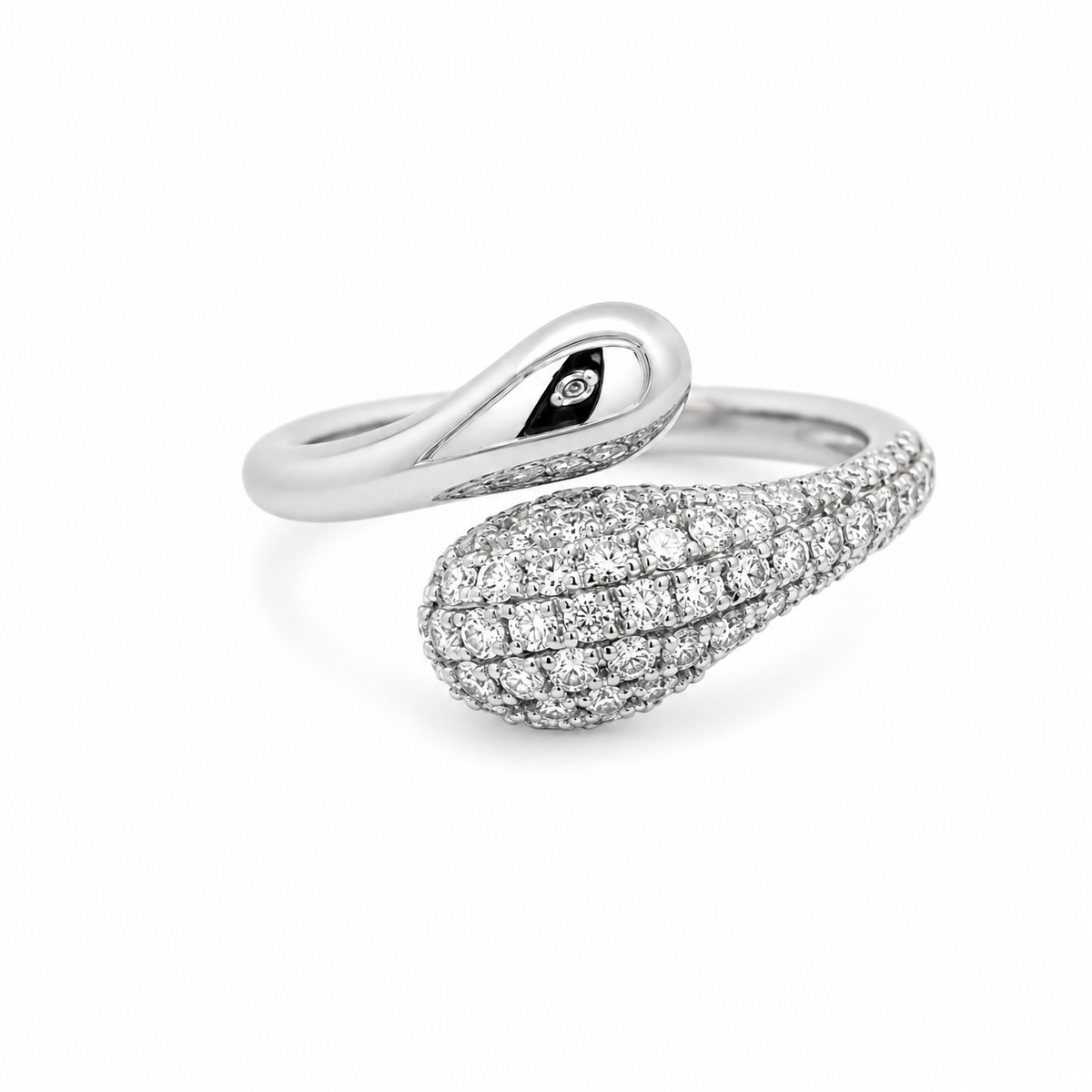 DIAMOND PAVE PINKY RING