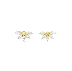 FLORAL SPARK DIAMOND EARRINGS