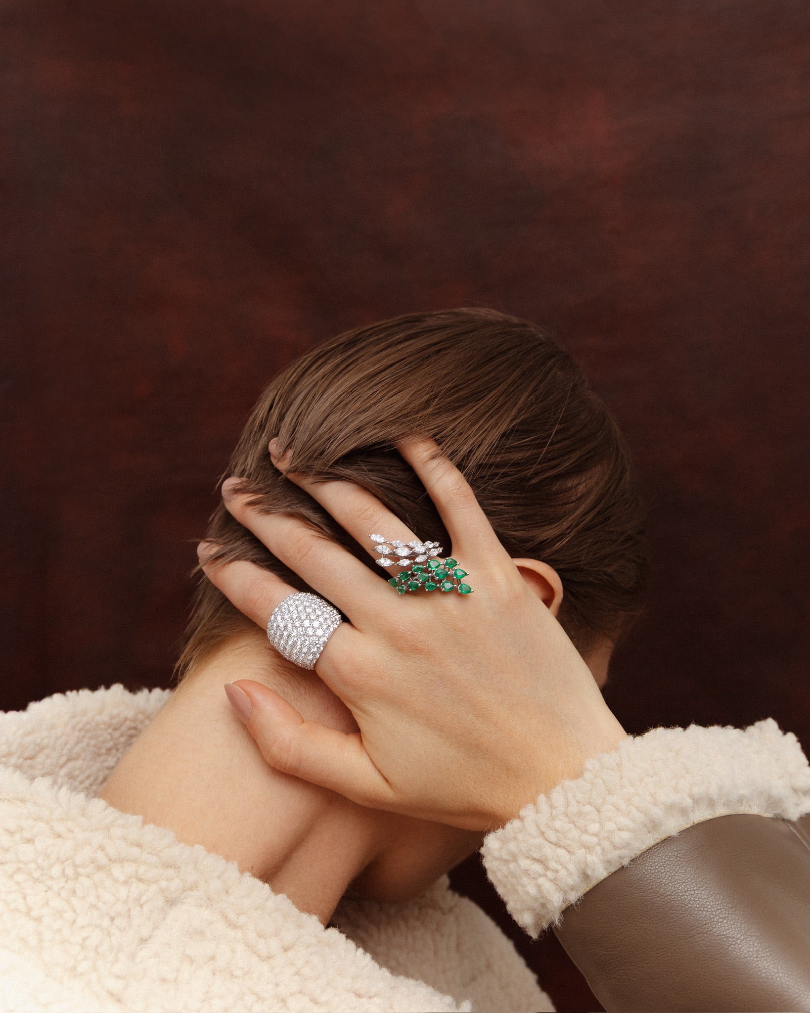 DIAMOND DOME RING