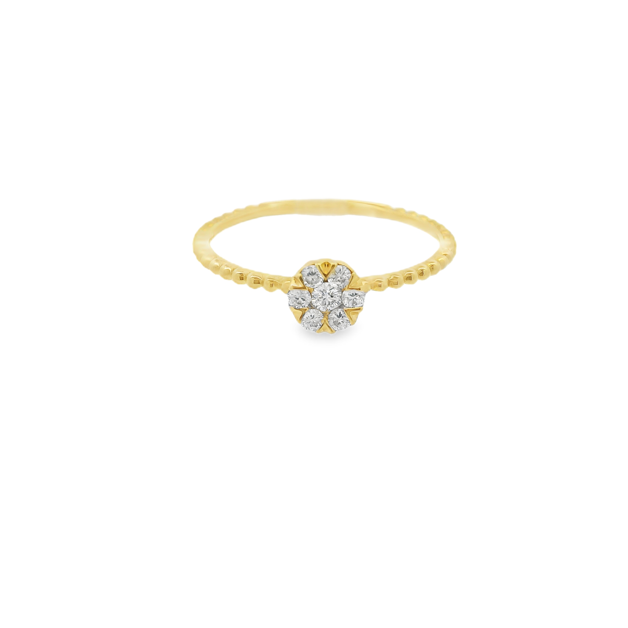 MINI FLOWER DIAMOND RING