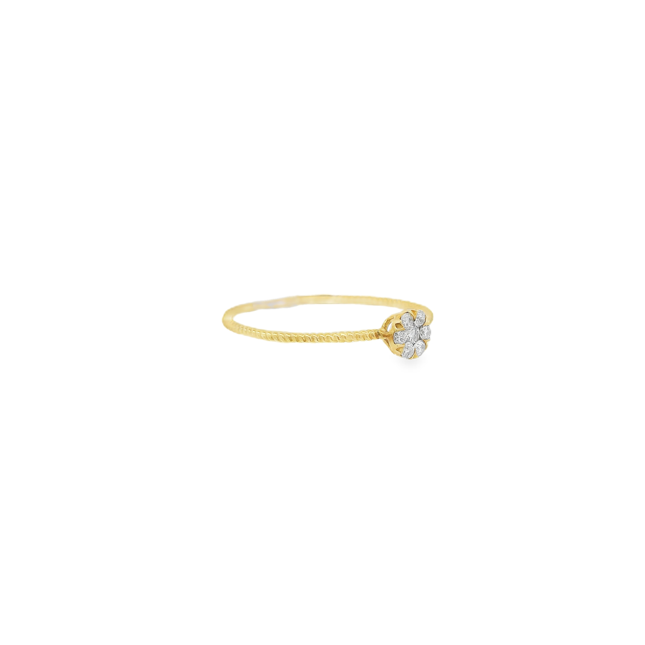 MINI FLOWER DIAMOND RING