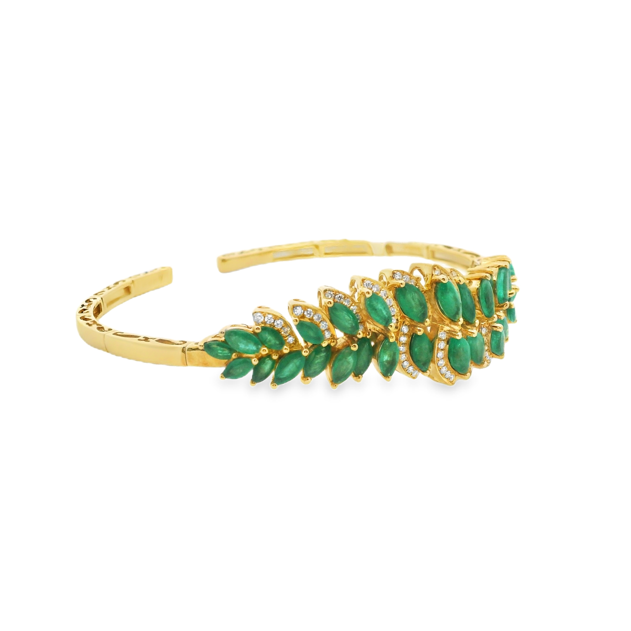 EMERALD LEAVE CUFF