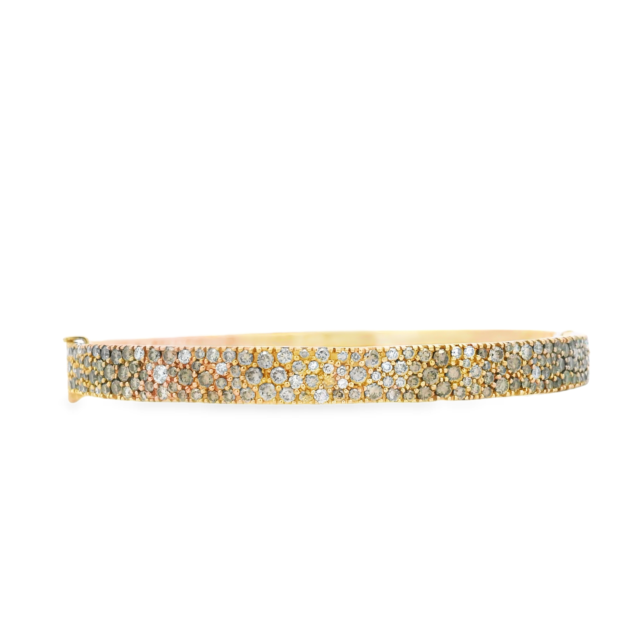 CHAMPAGNE DIAMONDS BANGLE
