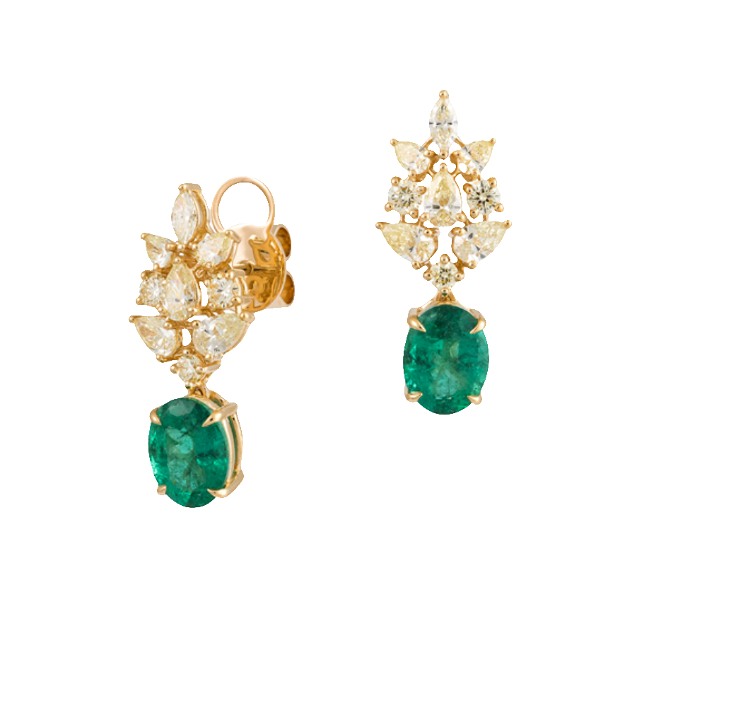 LEAF DROP EARRINGS