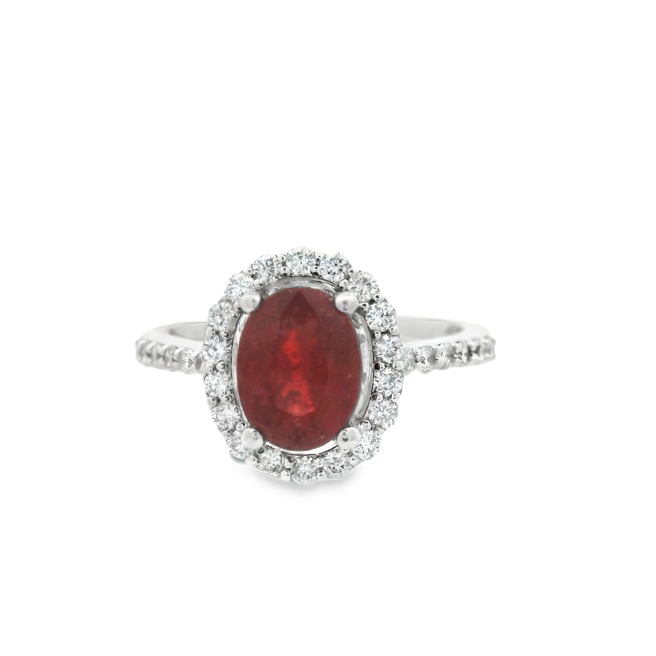 RUBY OVAL RING