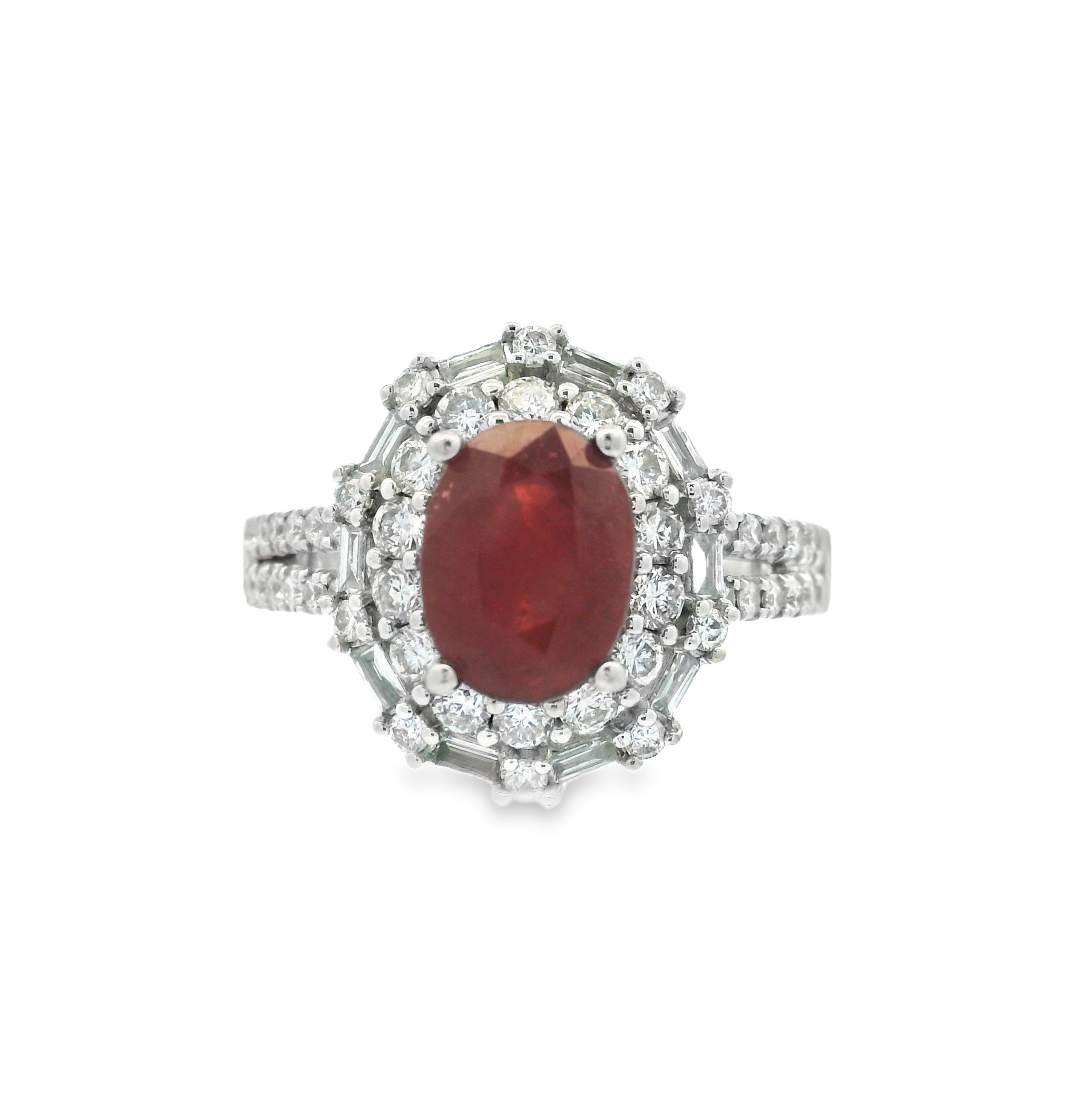 OVAL RUBY RING