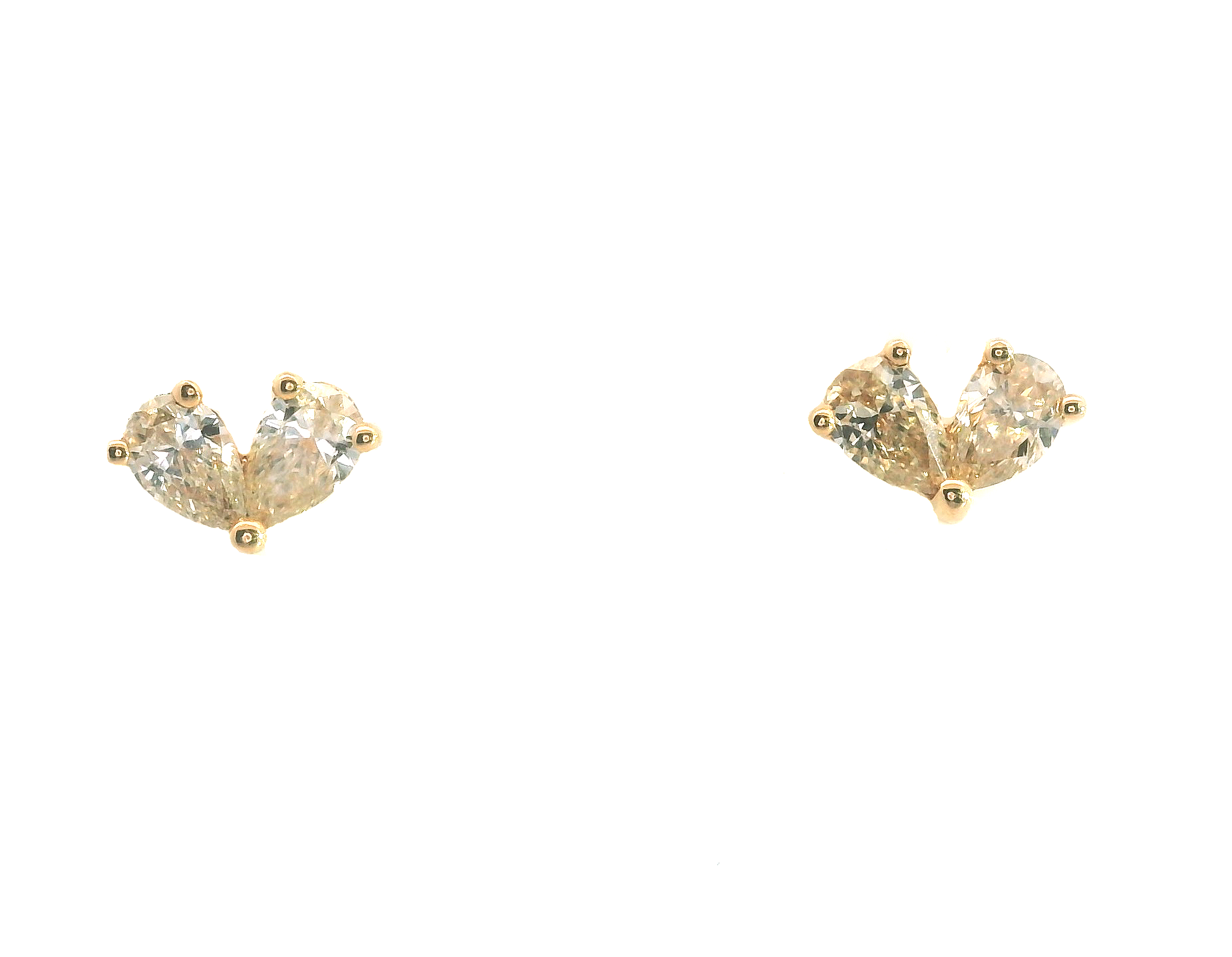 DOUBLE MINI TEARDROP EARRINGS