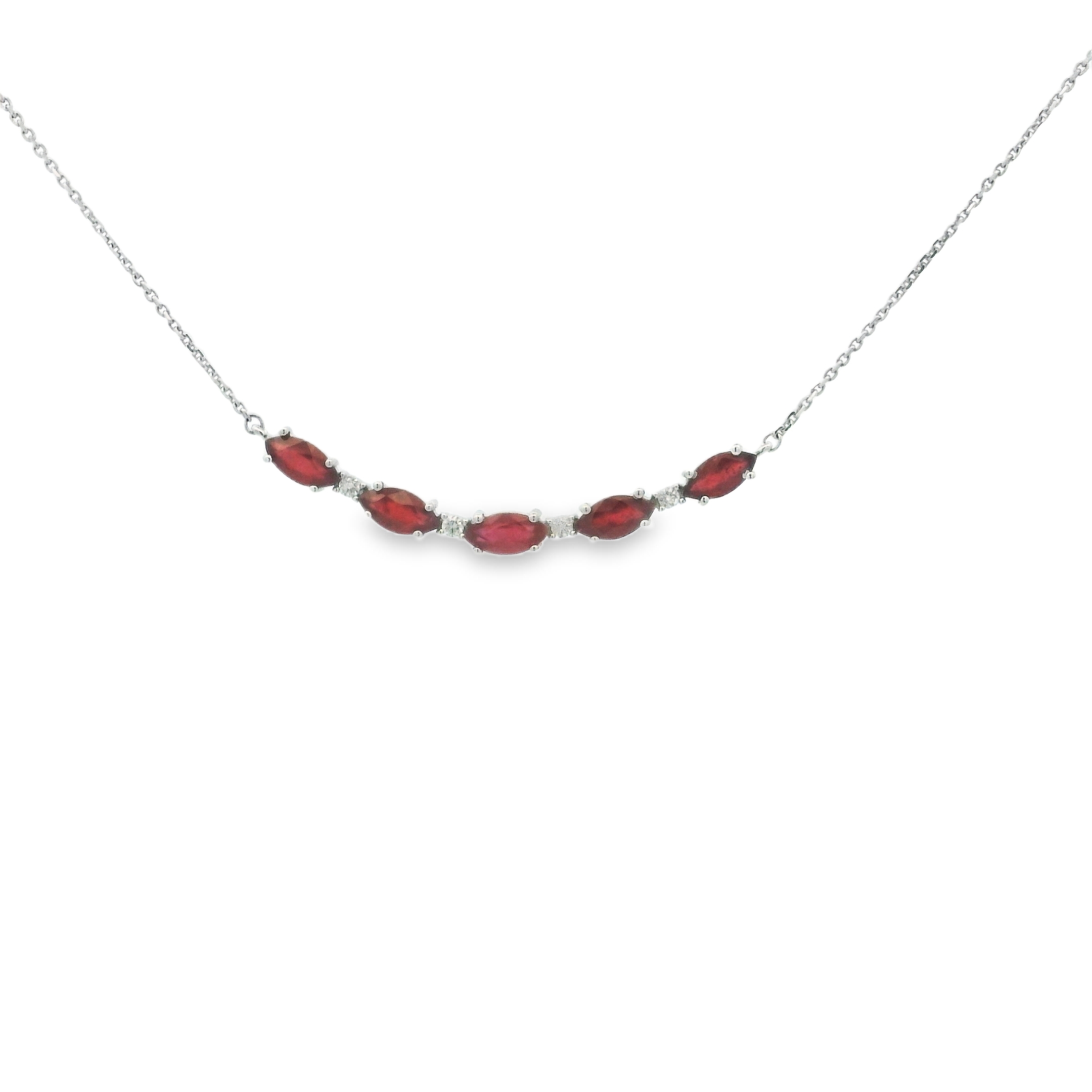RUBY PENDANT NECKLACE