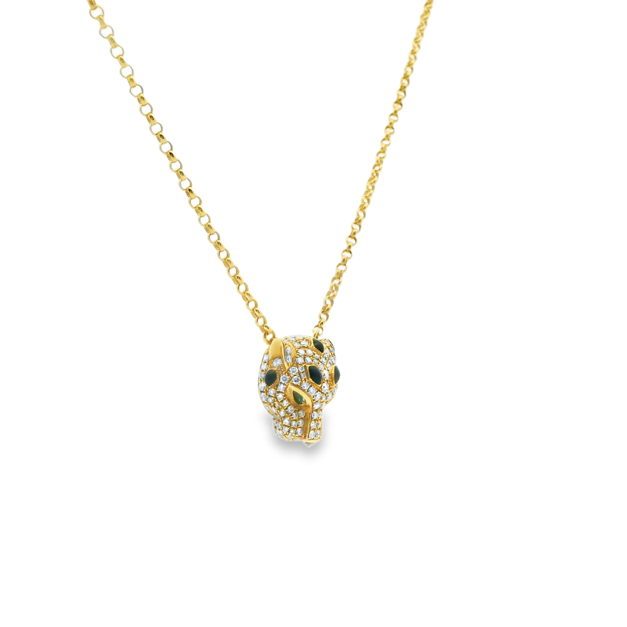 PANTHERE PENDANT NECKLACE