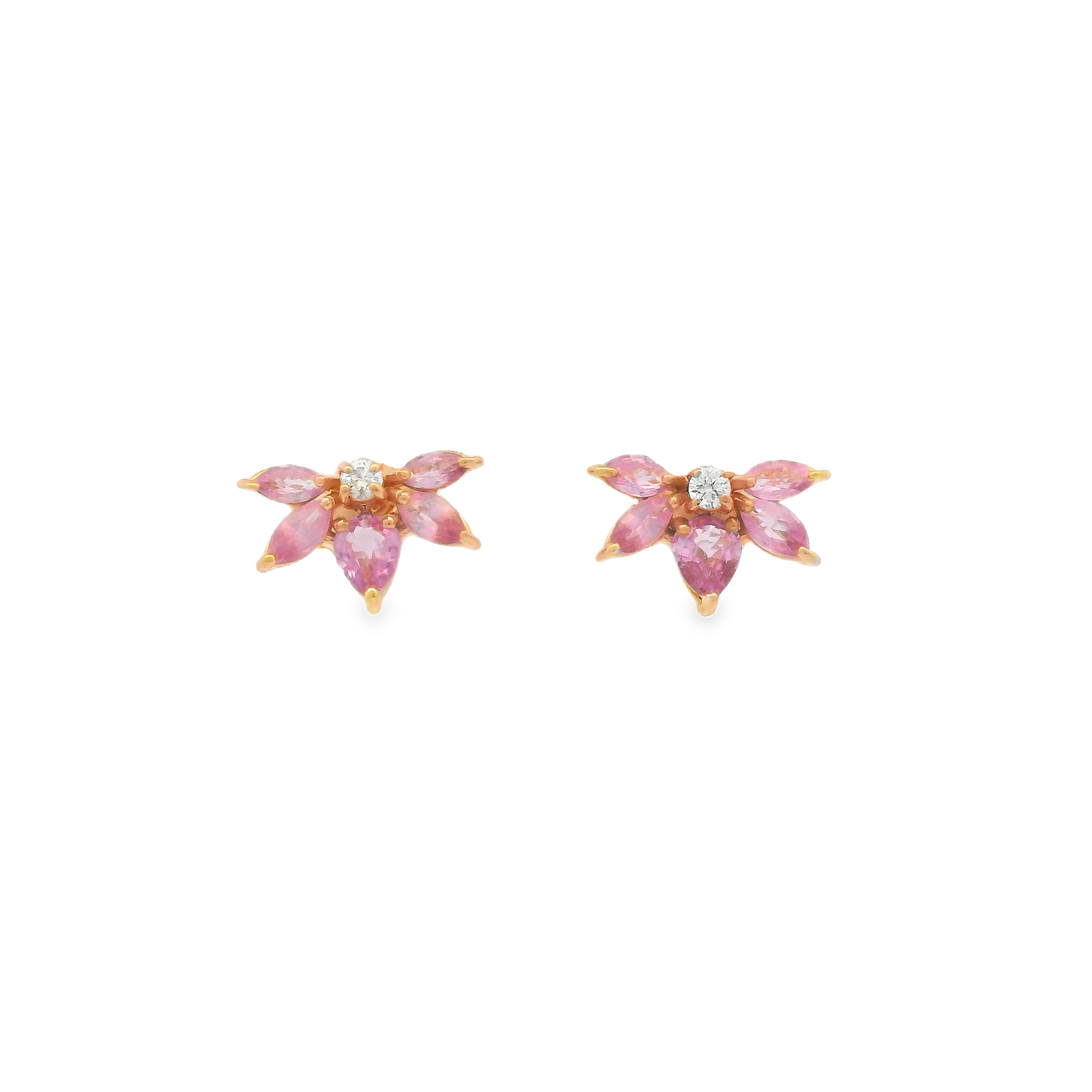 ROSE SPIKE EARRINGS