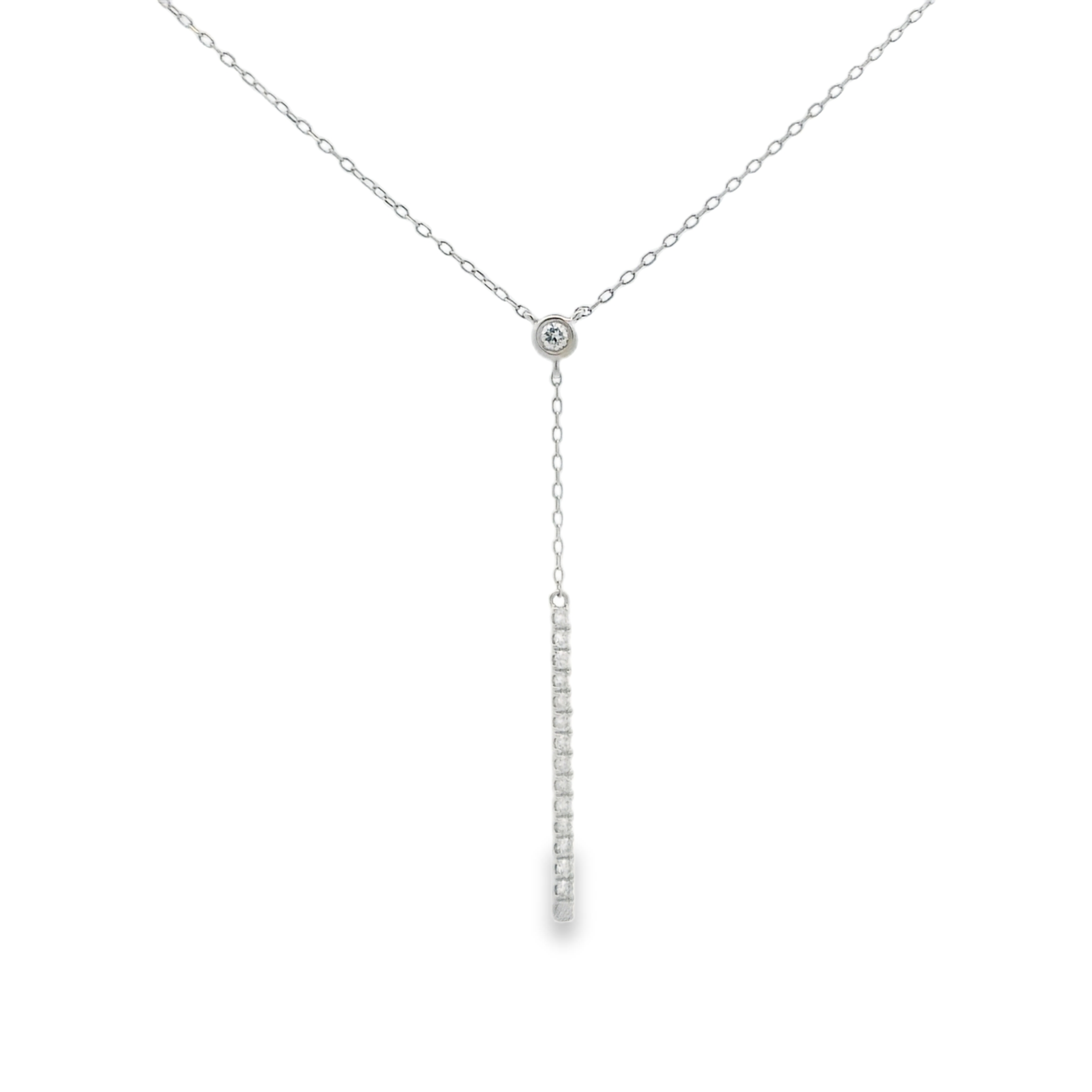 DIAMOND LARIAT NECKLACE