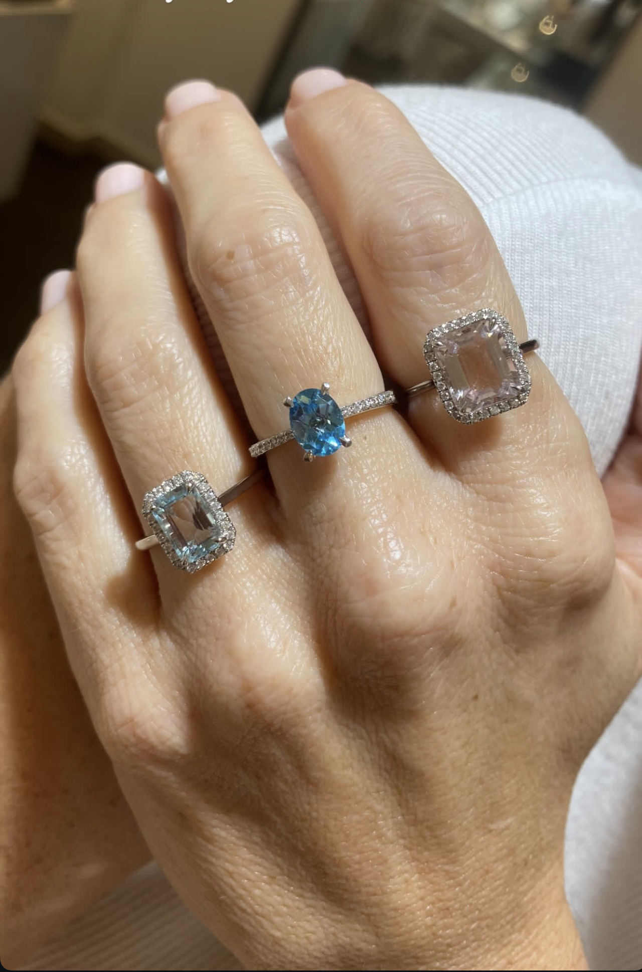 BLUE TOPAZ RING