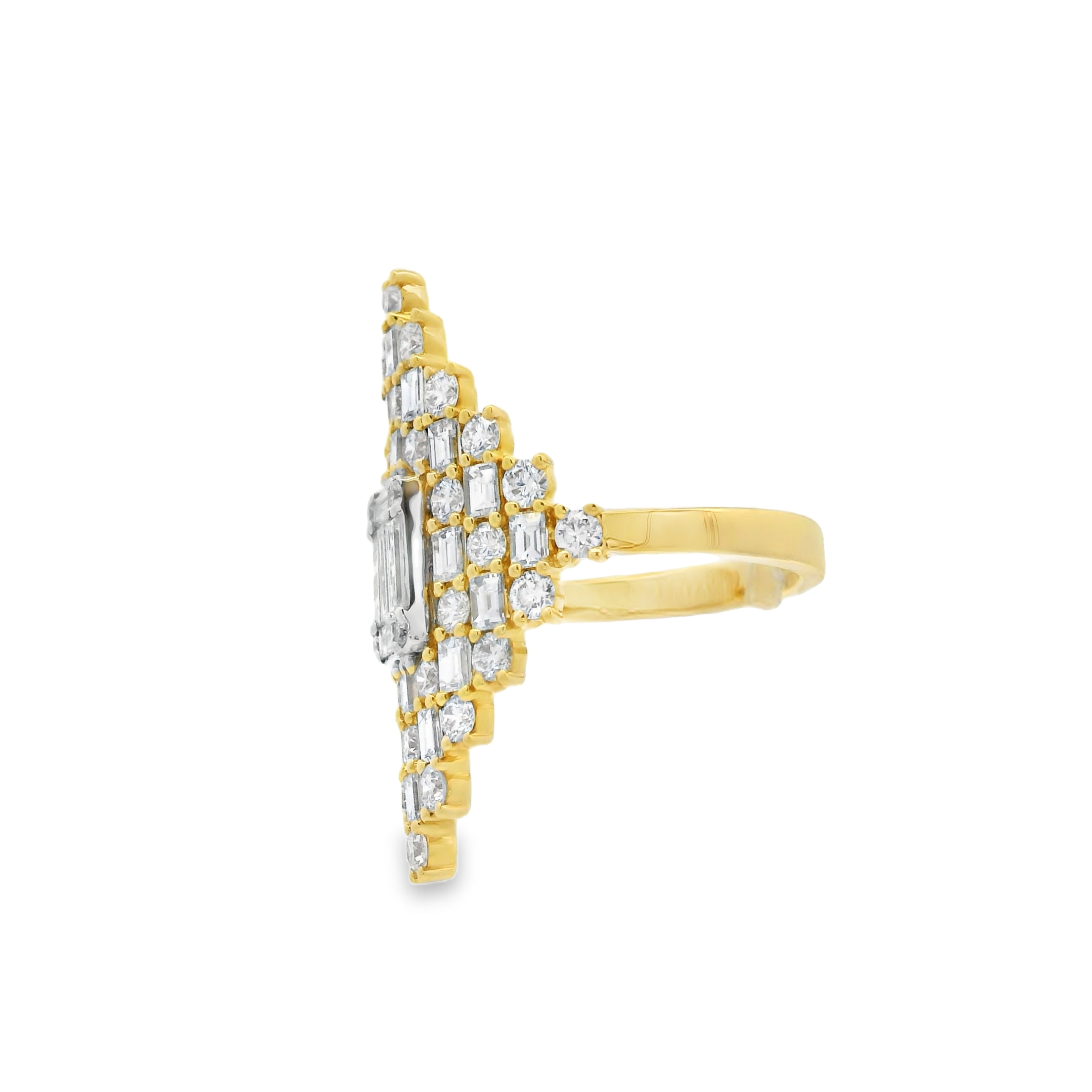 MULTI BAGUETTE DIAMOND RING
