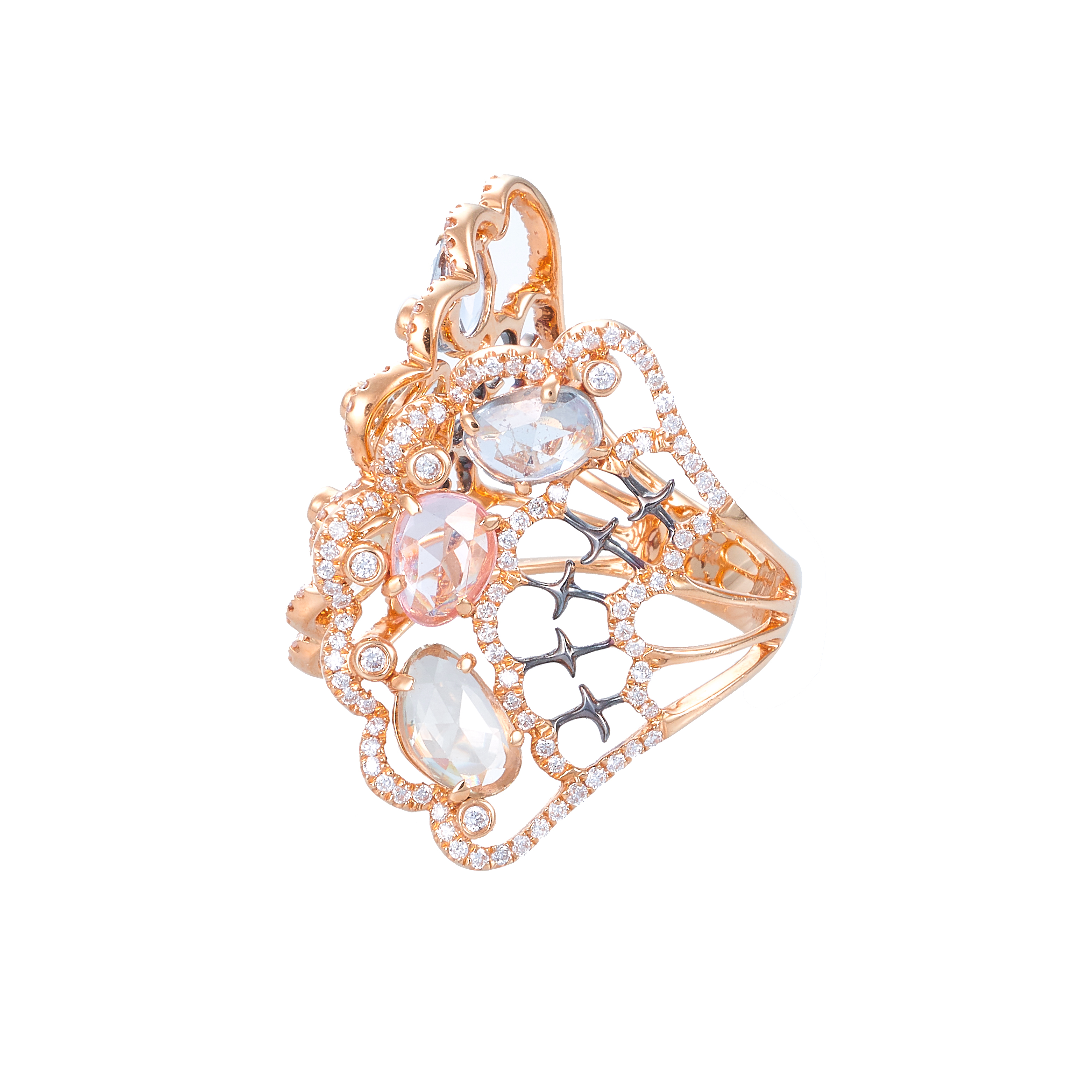 ALA RING WITH SAPPHIRES