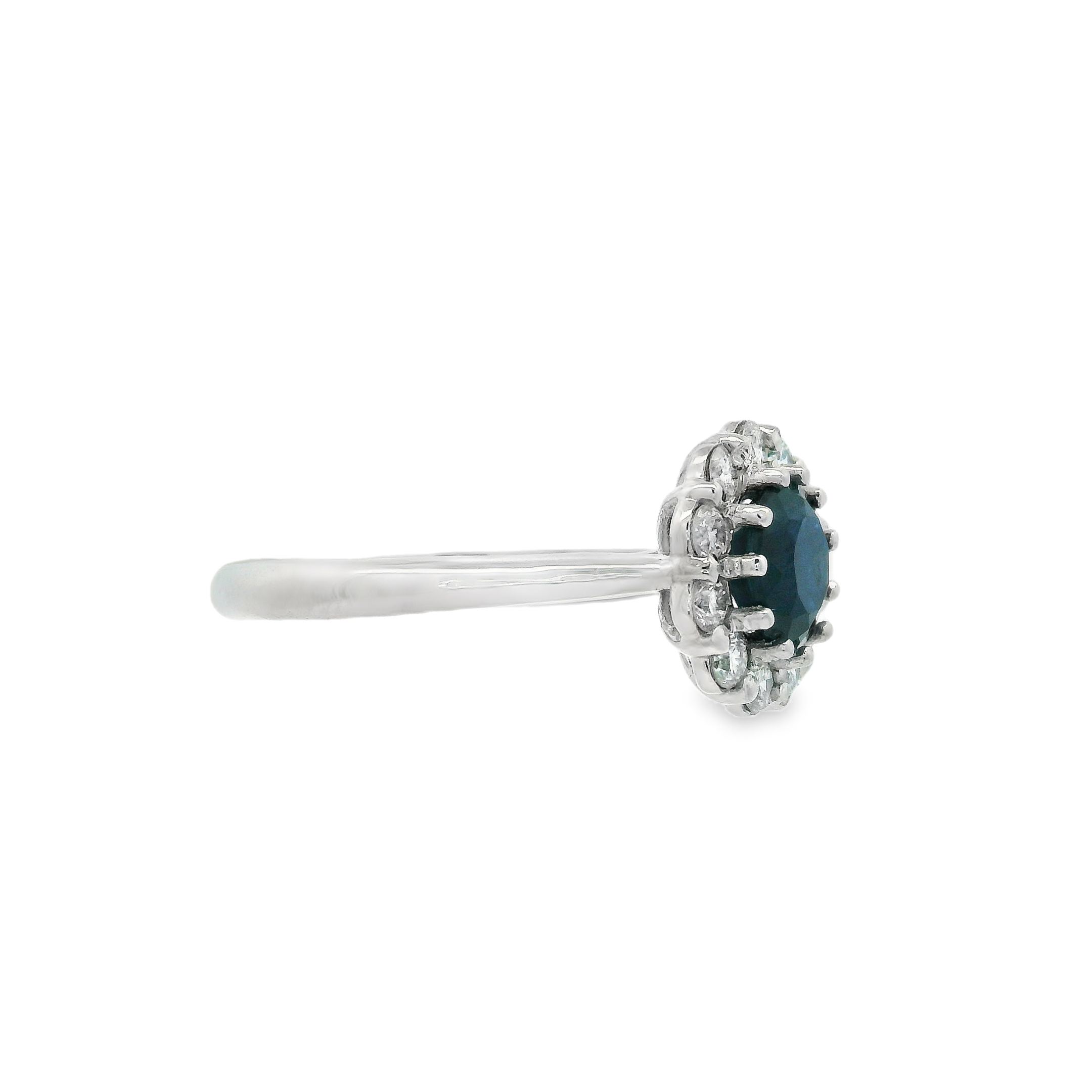 SOLITAIRE SAPPHIRE RING