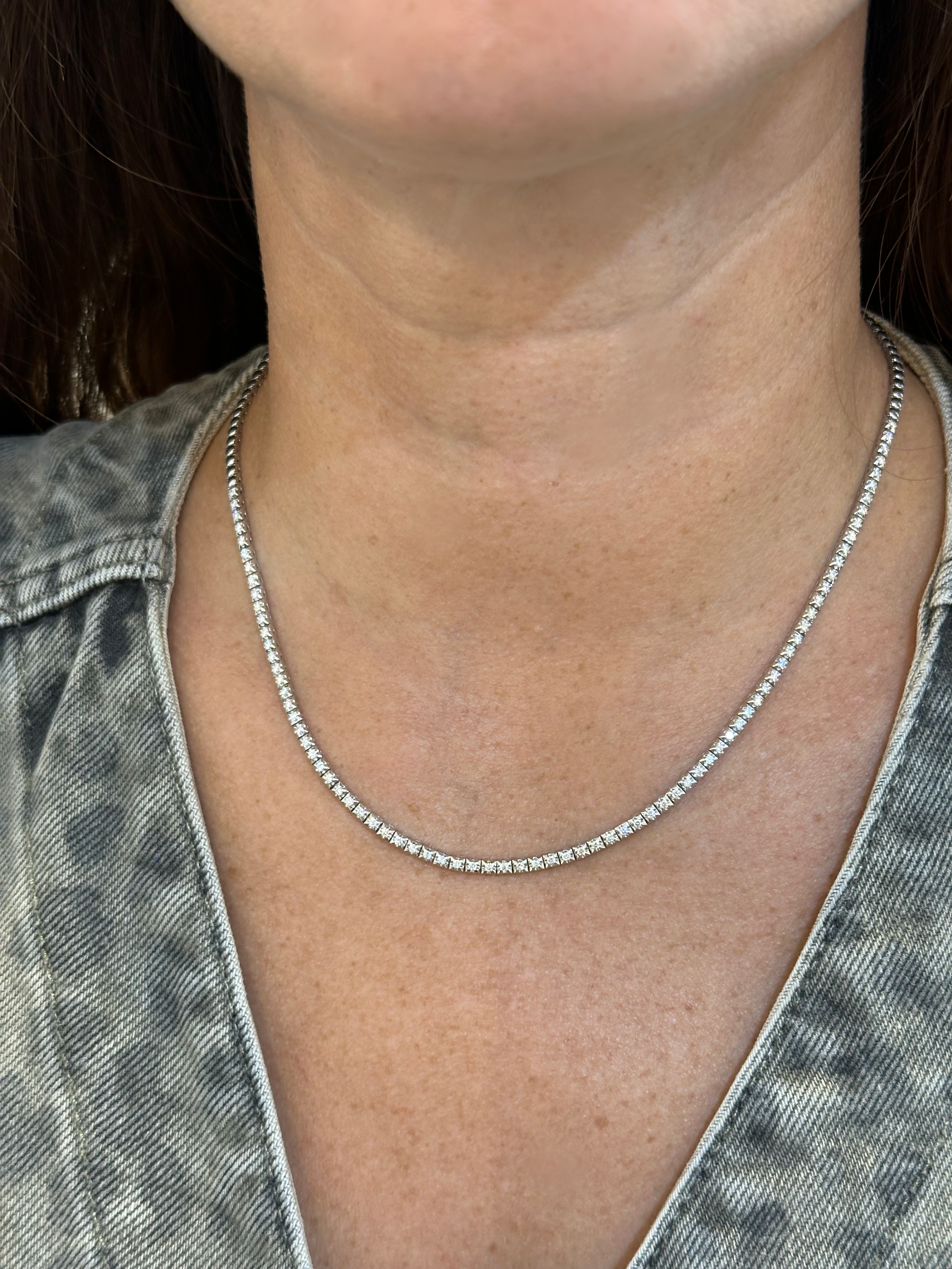 DIAMOND TENNIS NECKLACE
