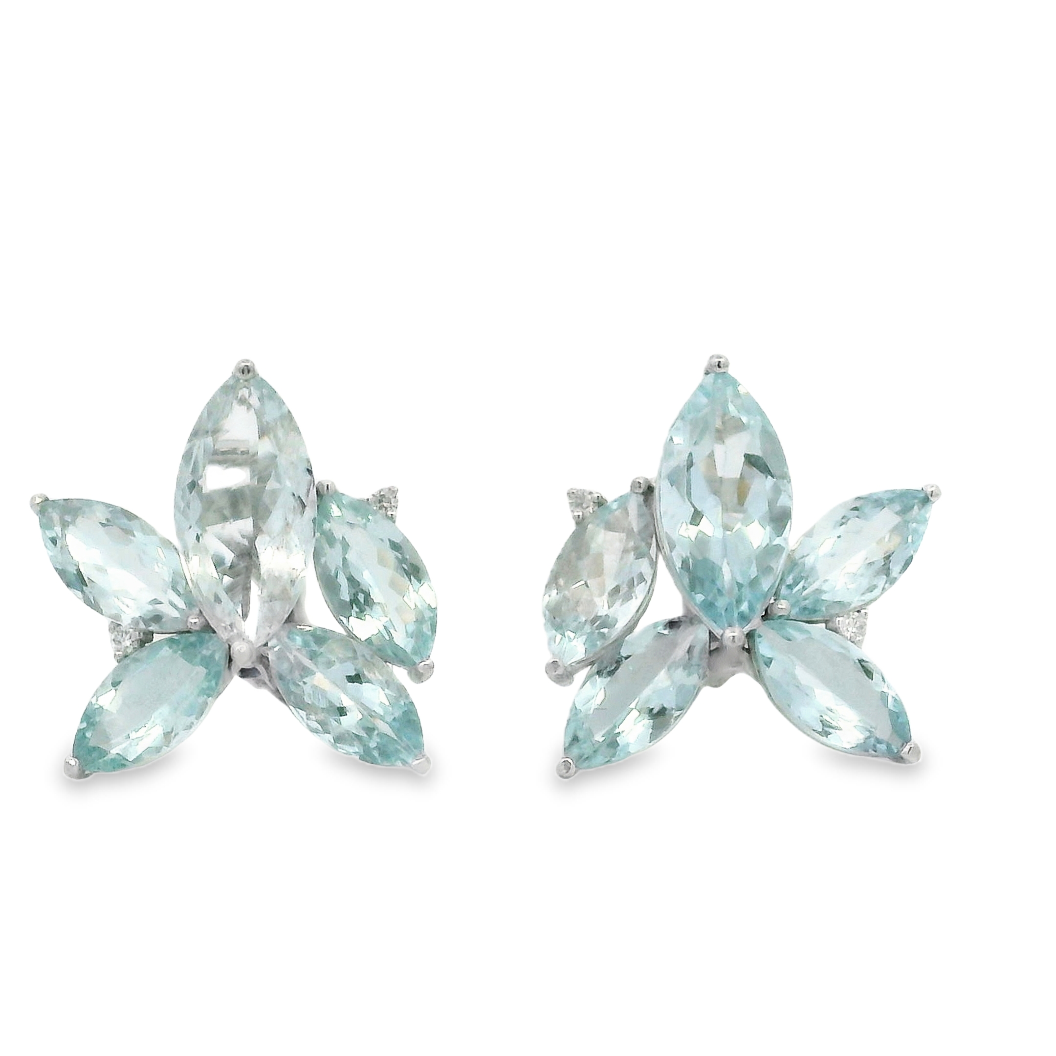 ORQUID BLUE EARRINGS