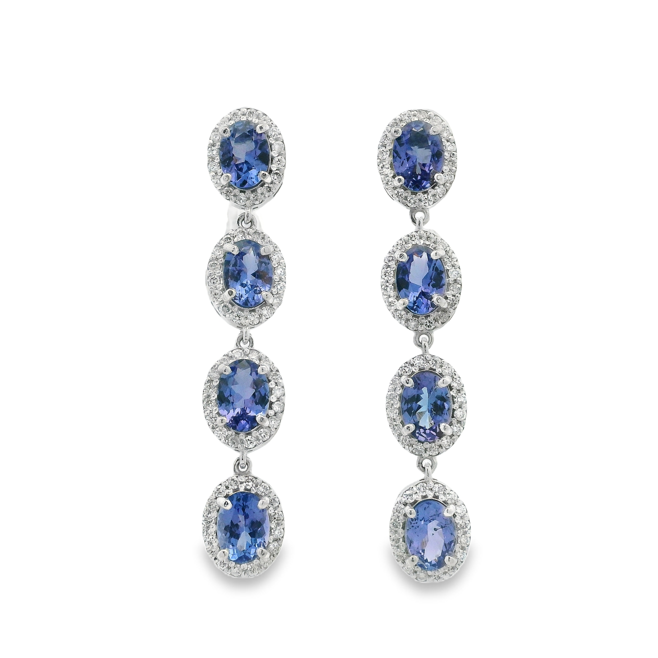 TANZANITE DANGLE EARRINGS