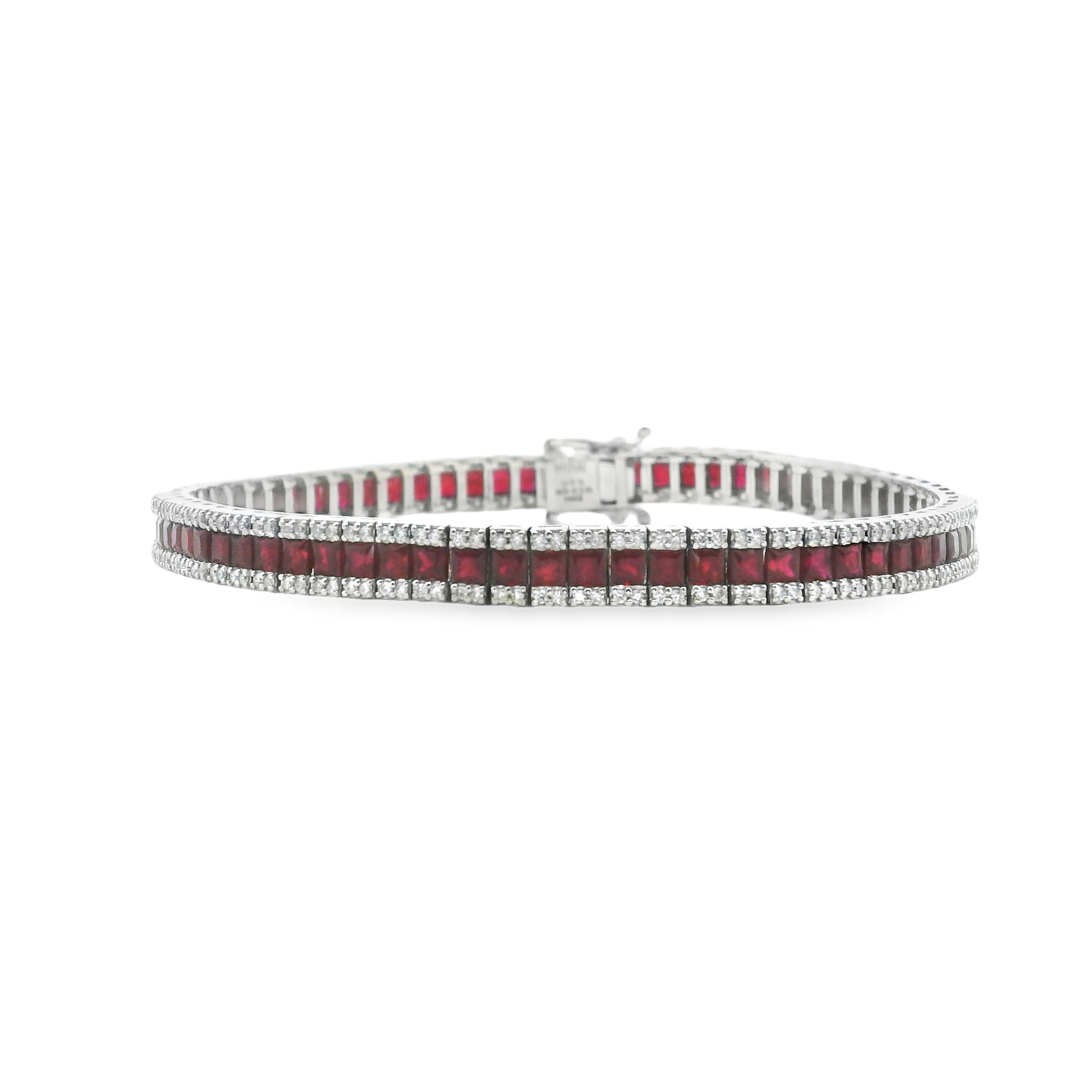 RUBY RIVIERA TENNIS BRACELET