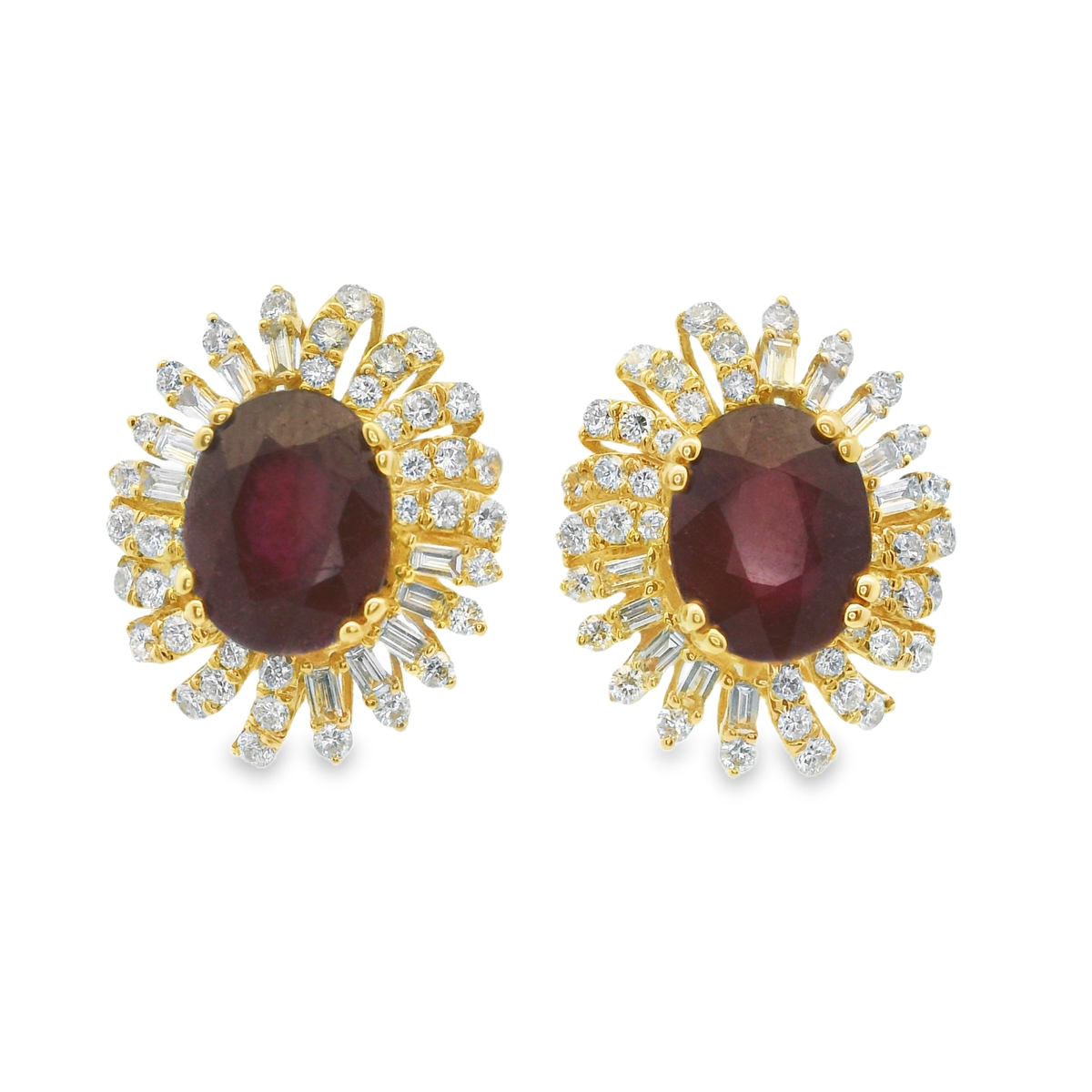 SUN RUBY STUDS
