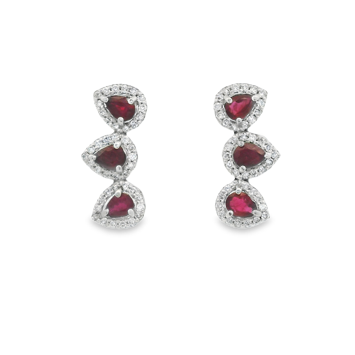 RUBY CLIMBER EARRINGS