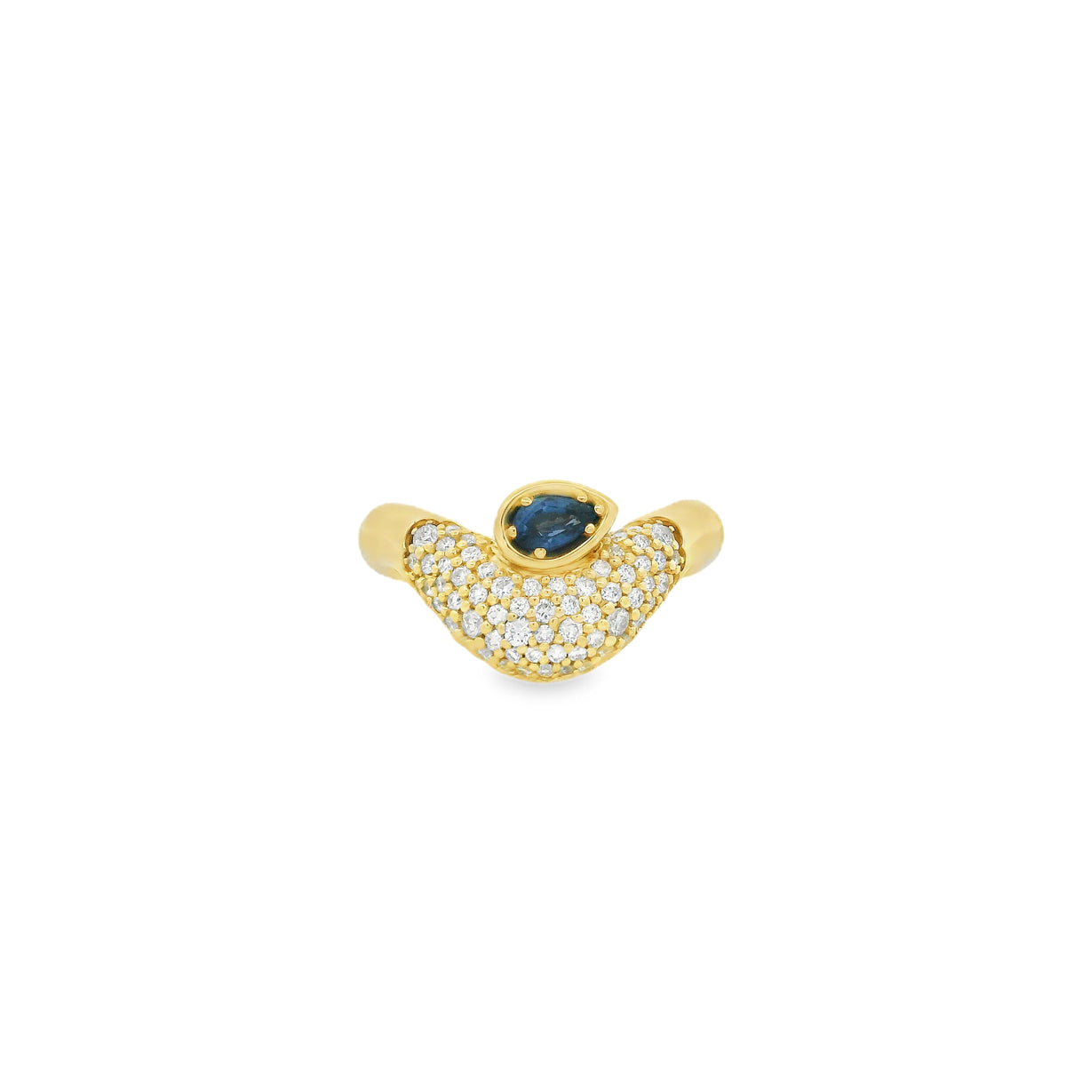 ONDULAR SAPPHIRE RING