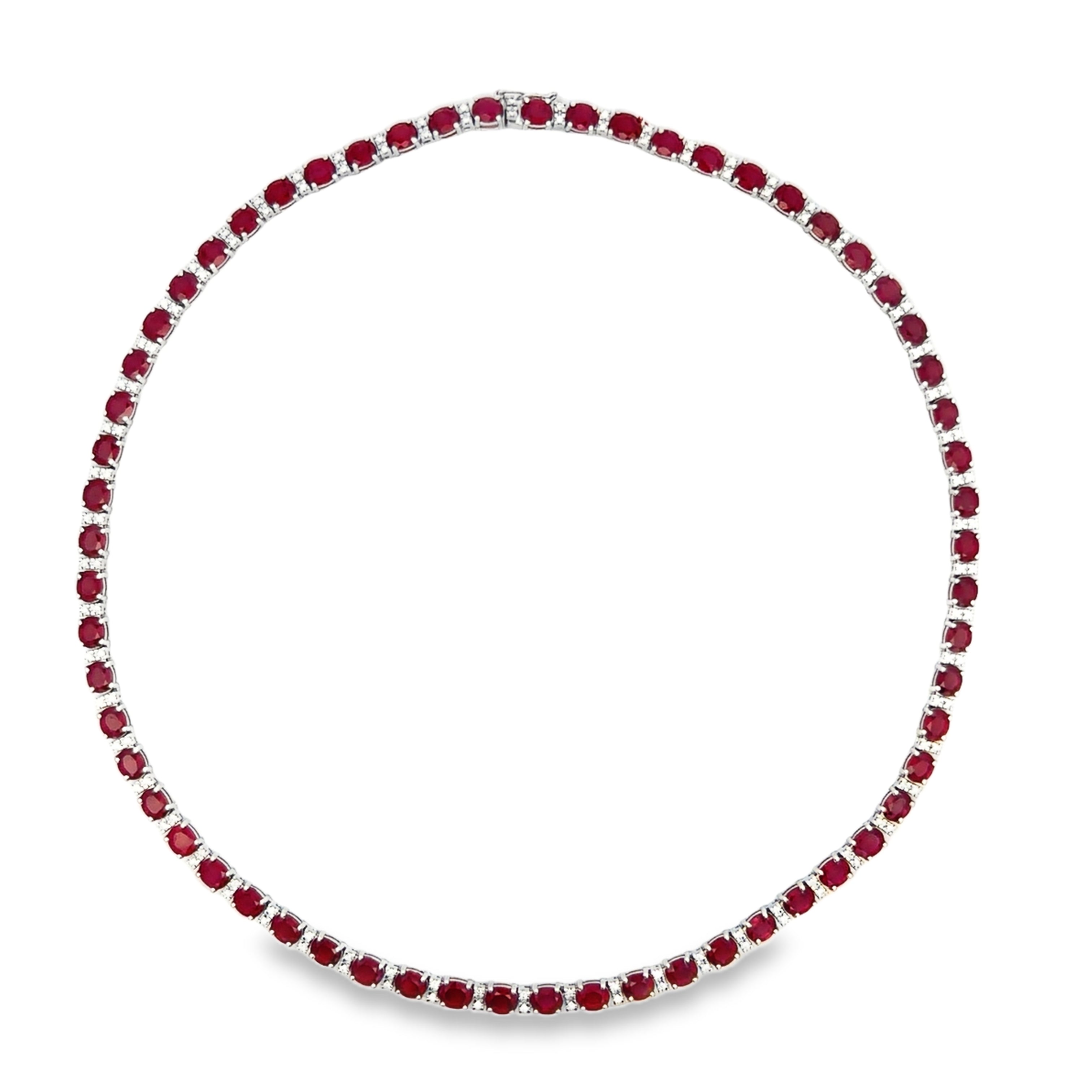 FLAME TENNIS NECKLACE