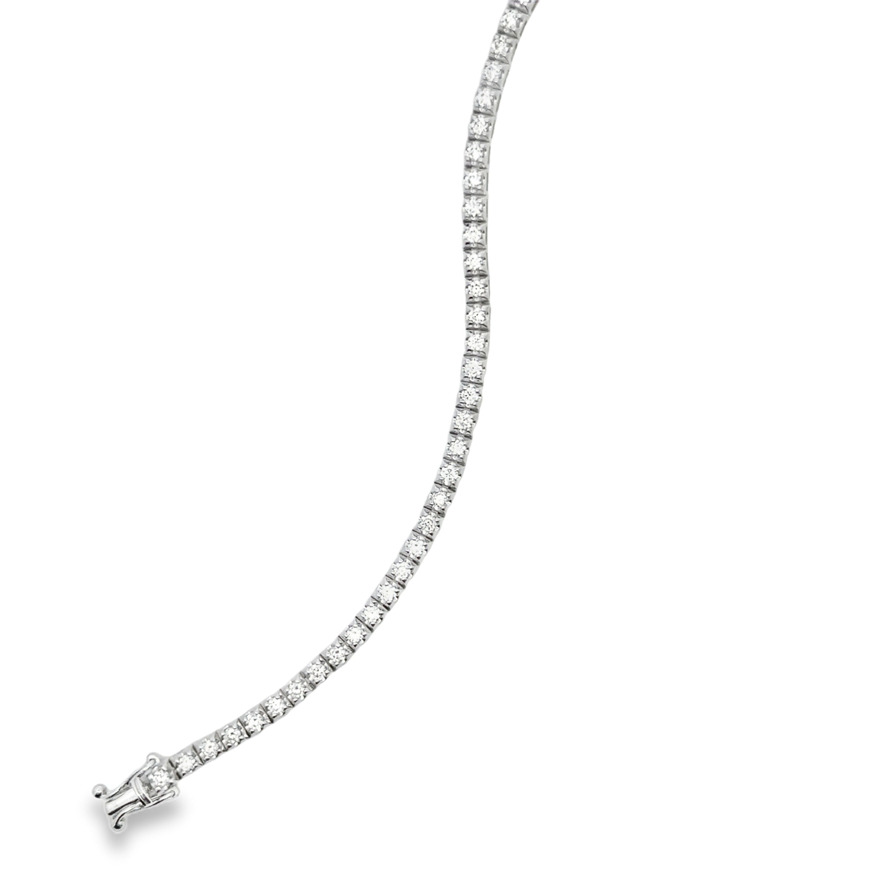 TENNIS BRACELET WHITE GOLD