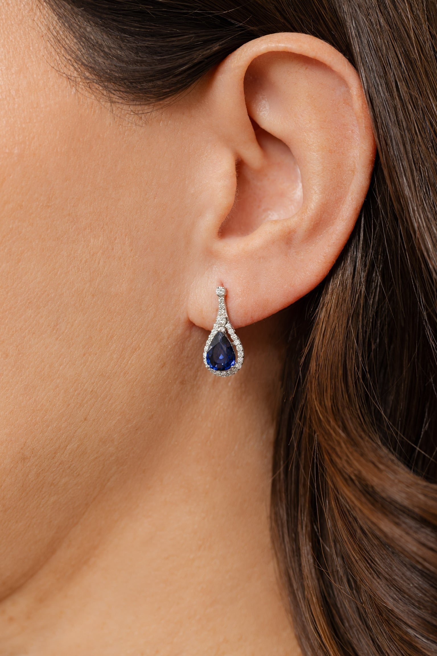 SAPPHIRE SMALL EARRINGS