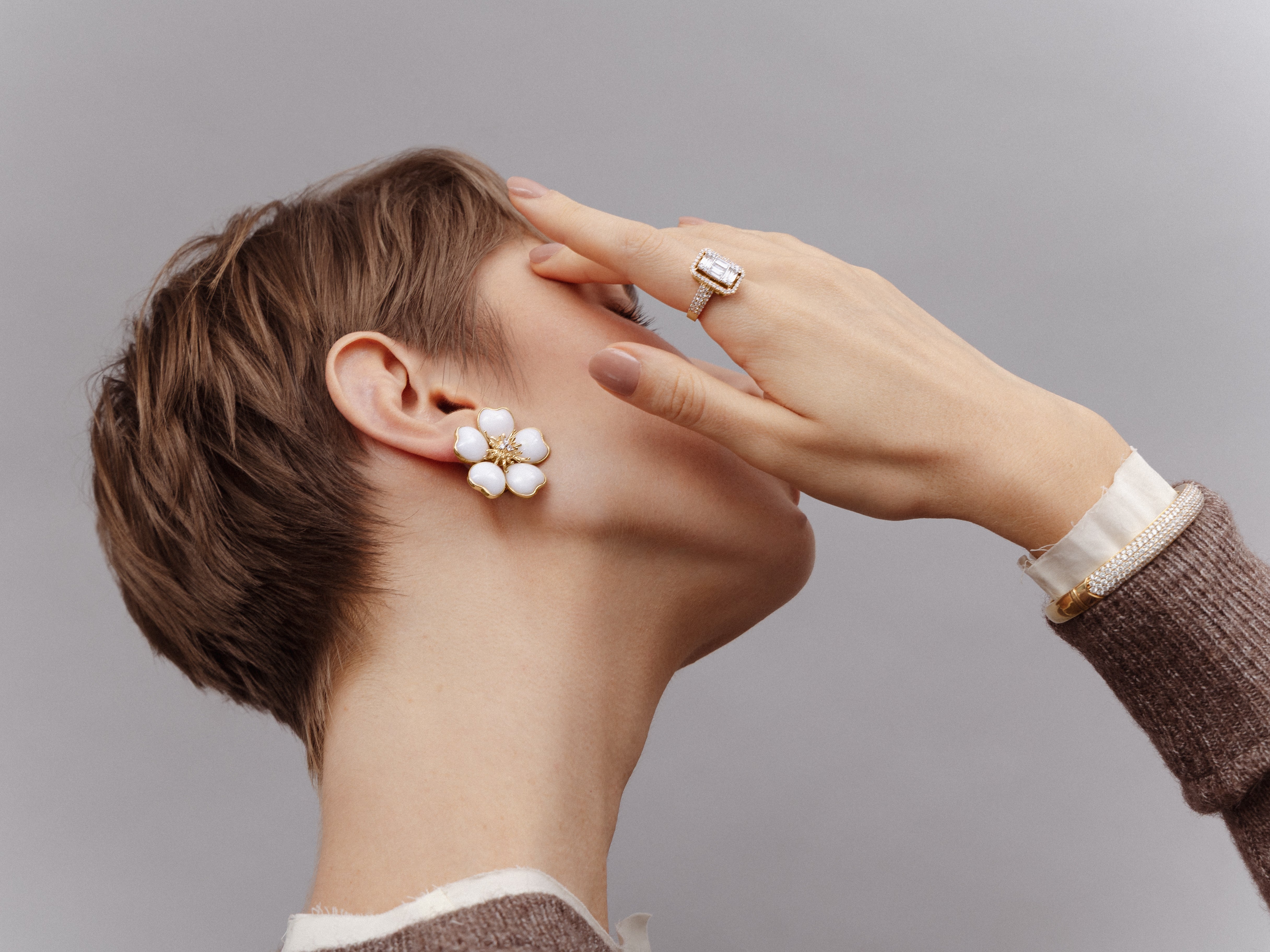 CORAL EARRINGS