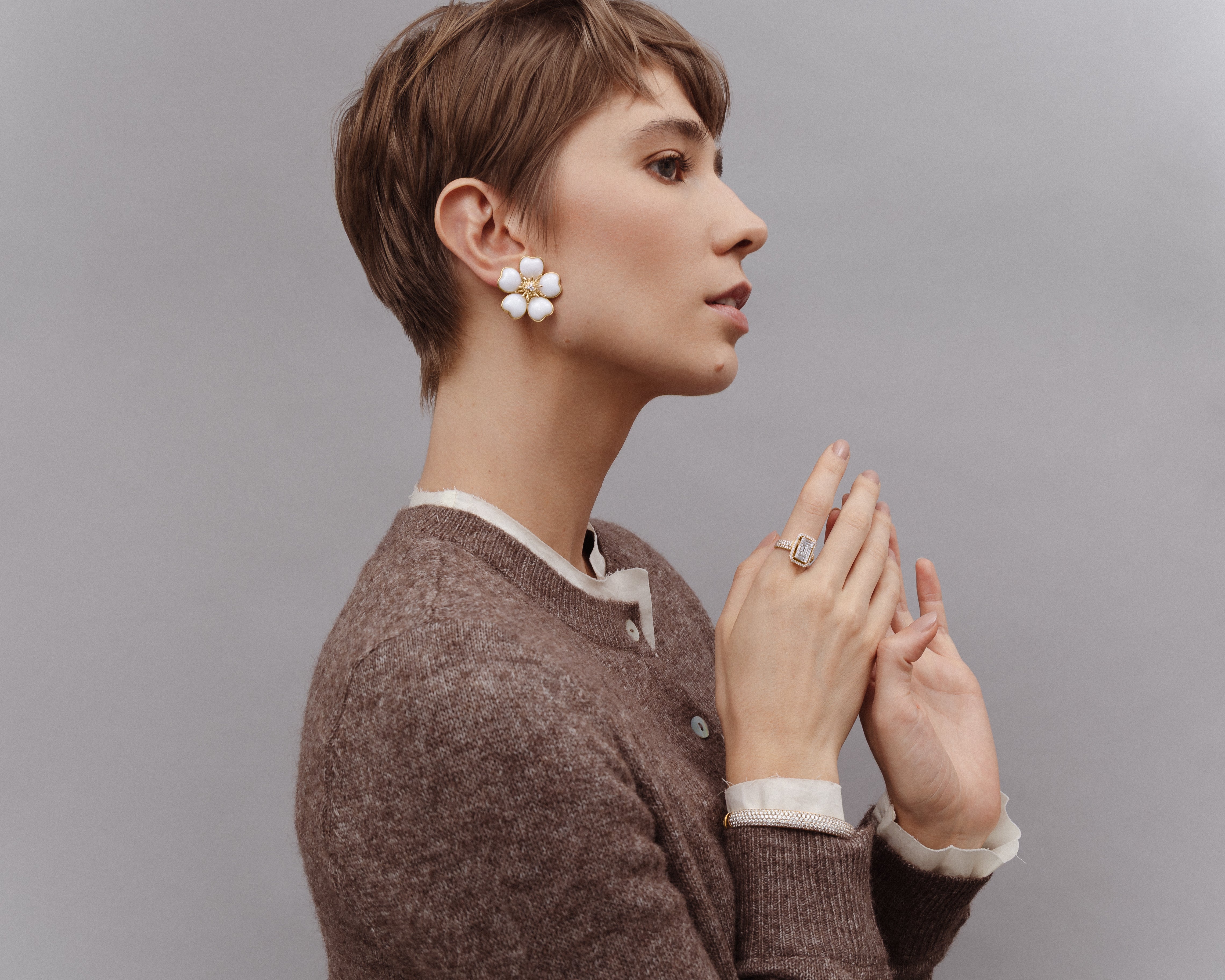 CORAL EARRINGS