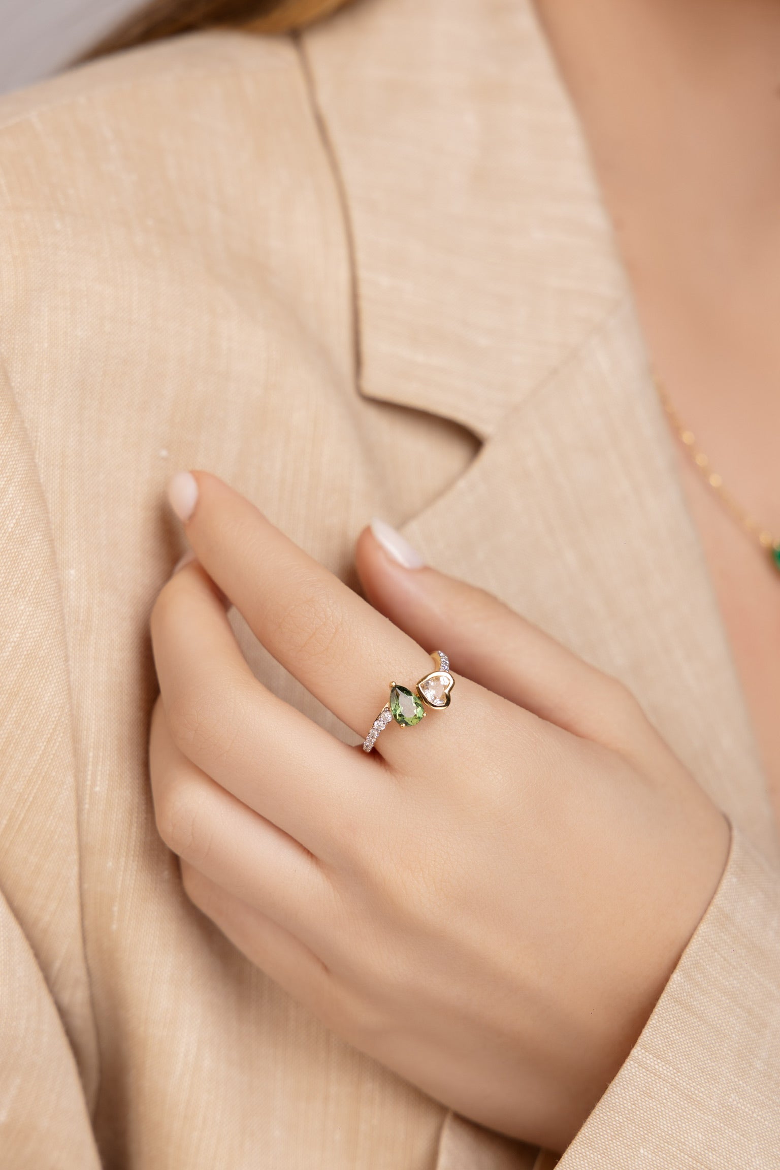 TWO-STONE RING