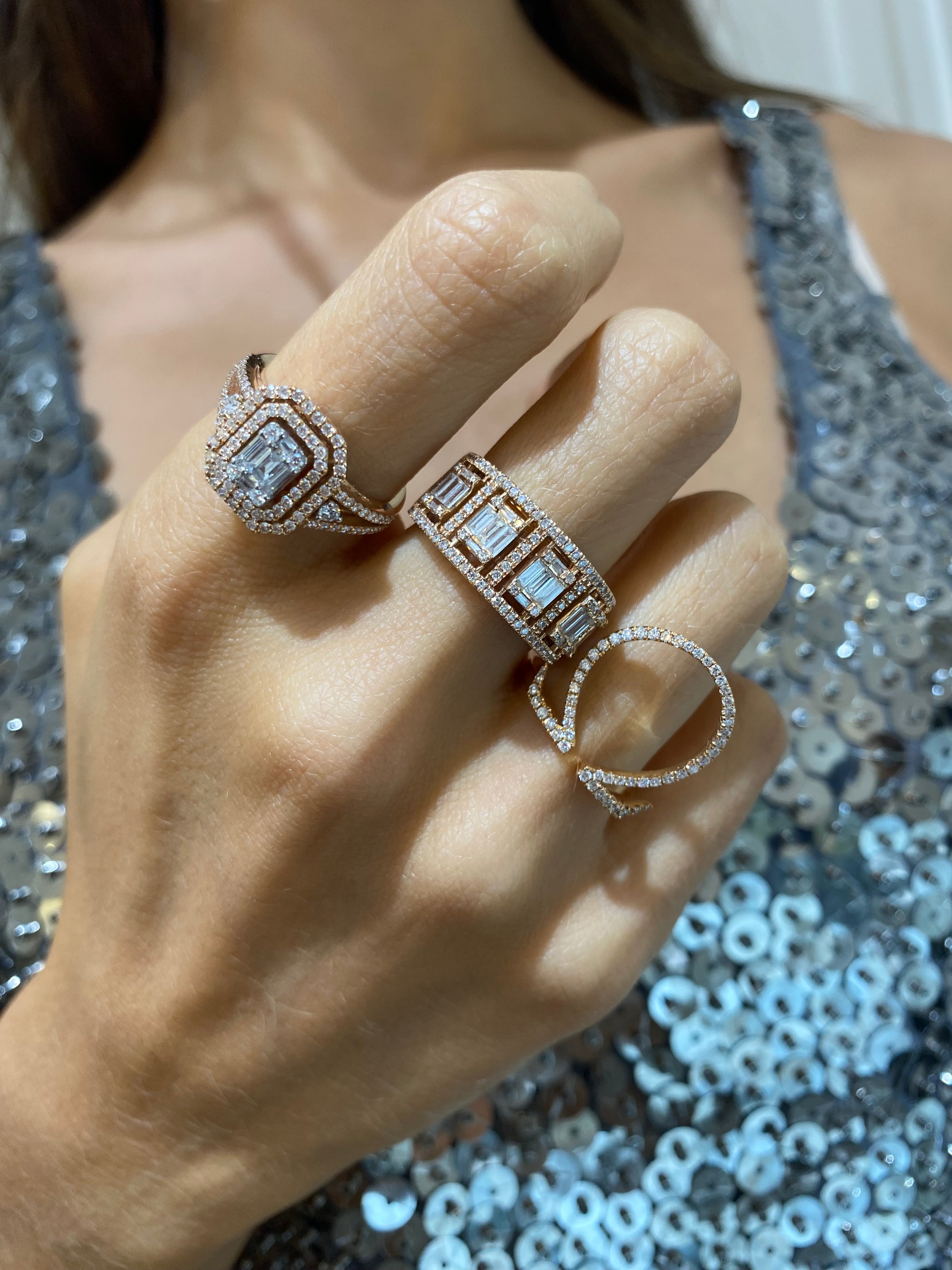 BAGUETTE DIAMOND BAND