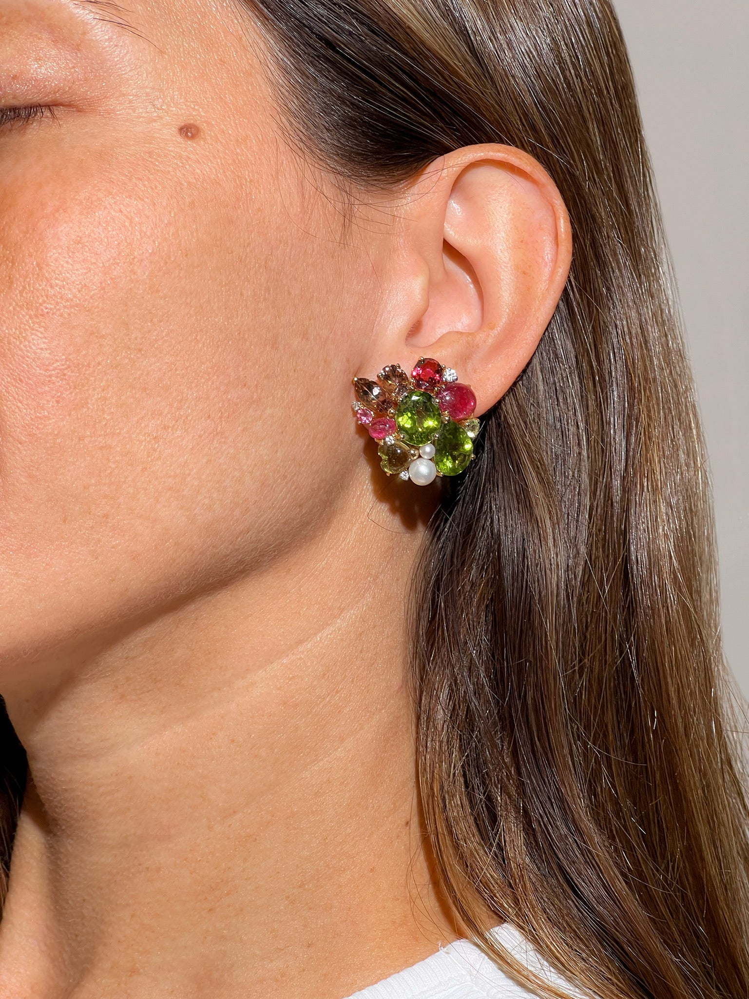 GARDEN MUSE CLUSTER EARRINGS