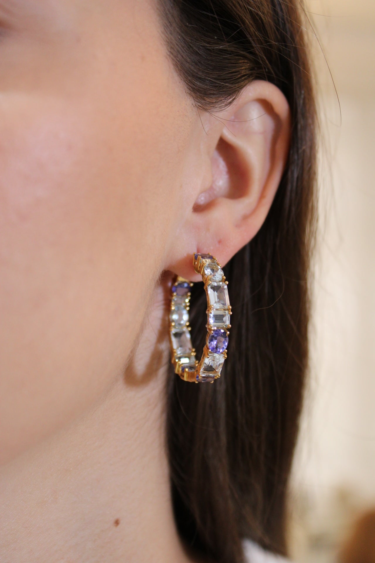PASTEL PALATE THICK HOOPS