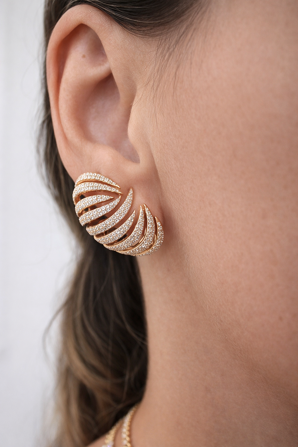 SPIDER DIAMOND EARRINGS