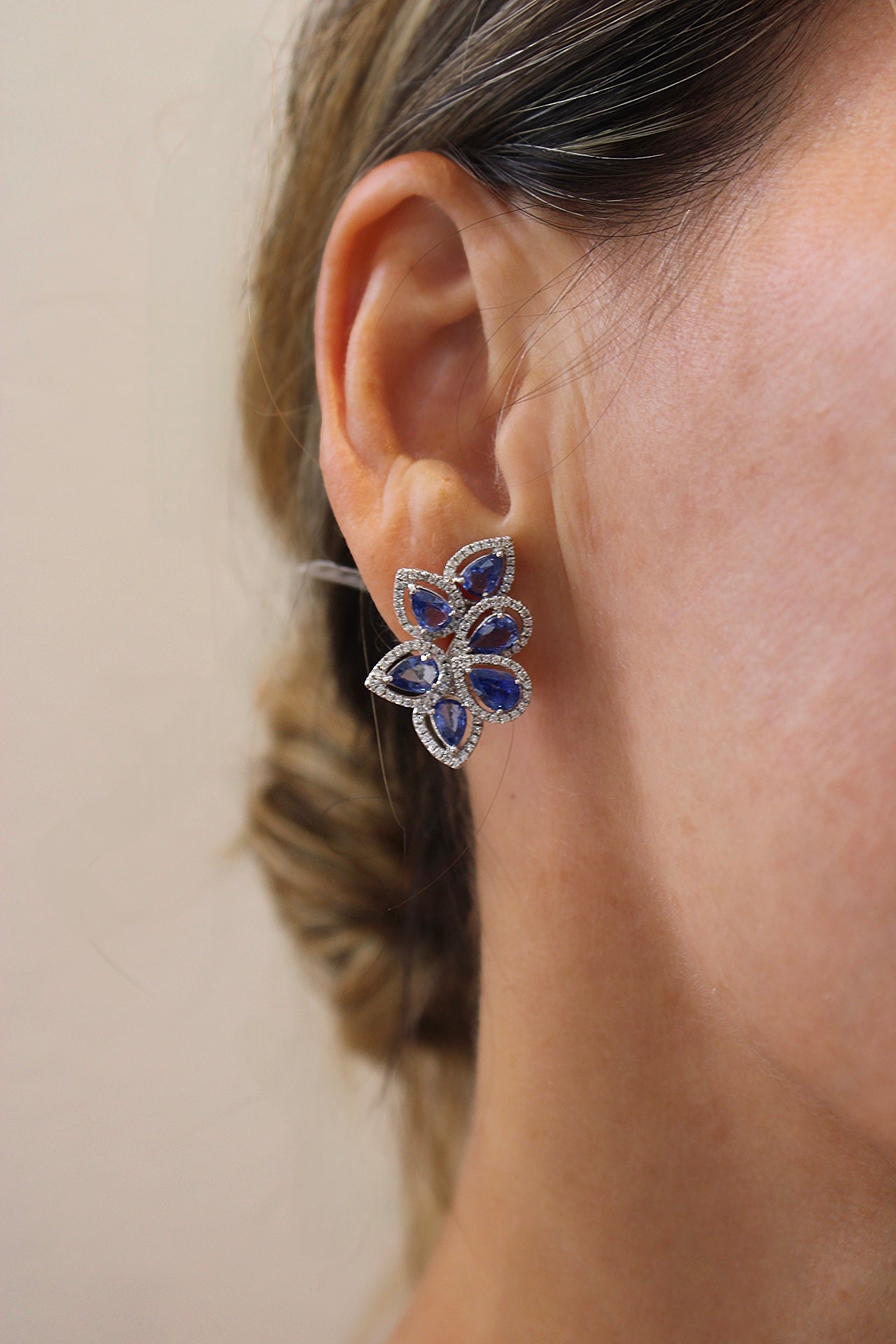AZURE DIAMOND EARRINGS