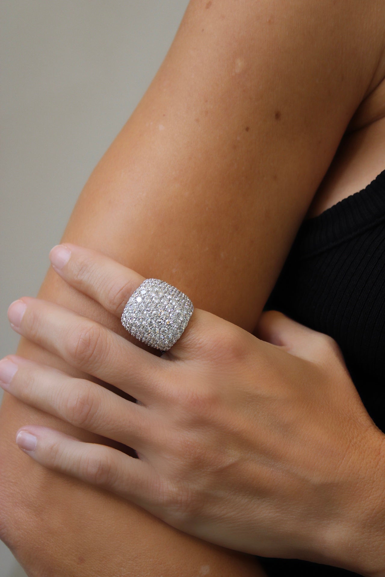 DIAMOND DOME RING
