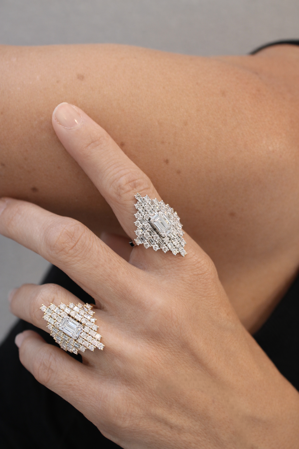 MULTI BAGUETTE DIAMOND RING