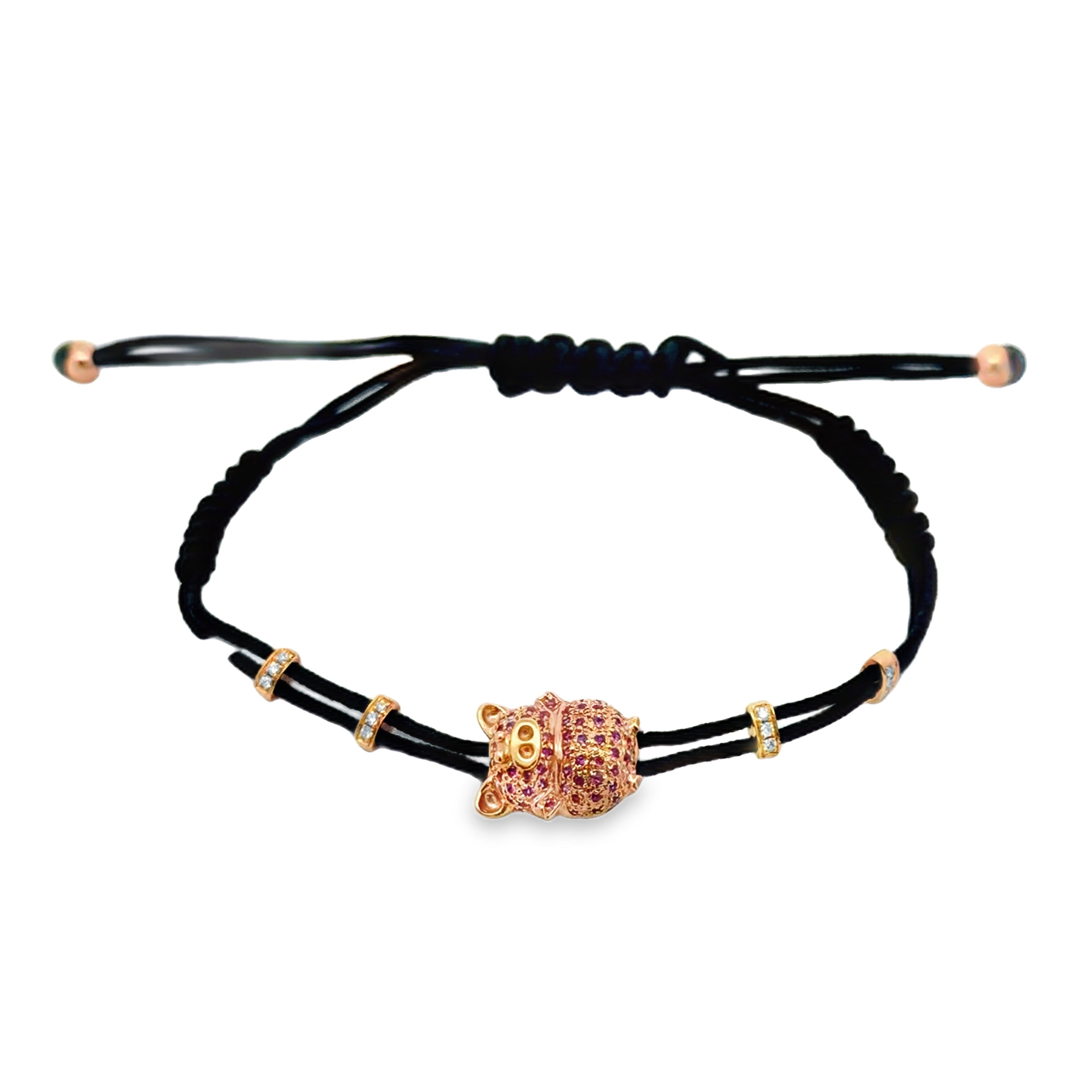 ADJUSTABLE PIG BRACELET