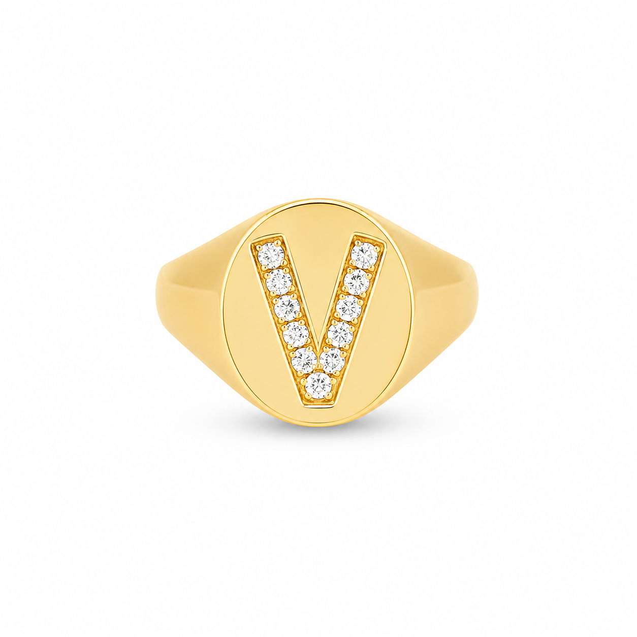 V DIAMOND RING
