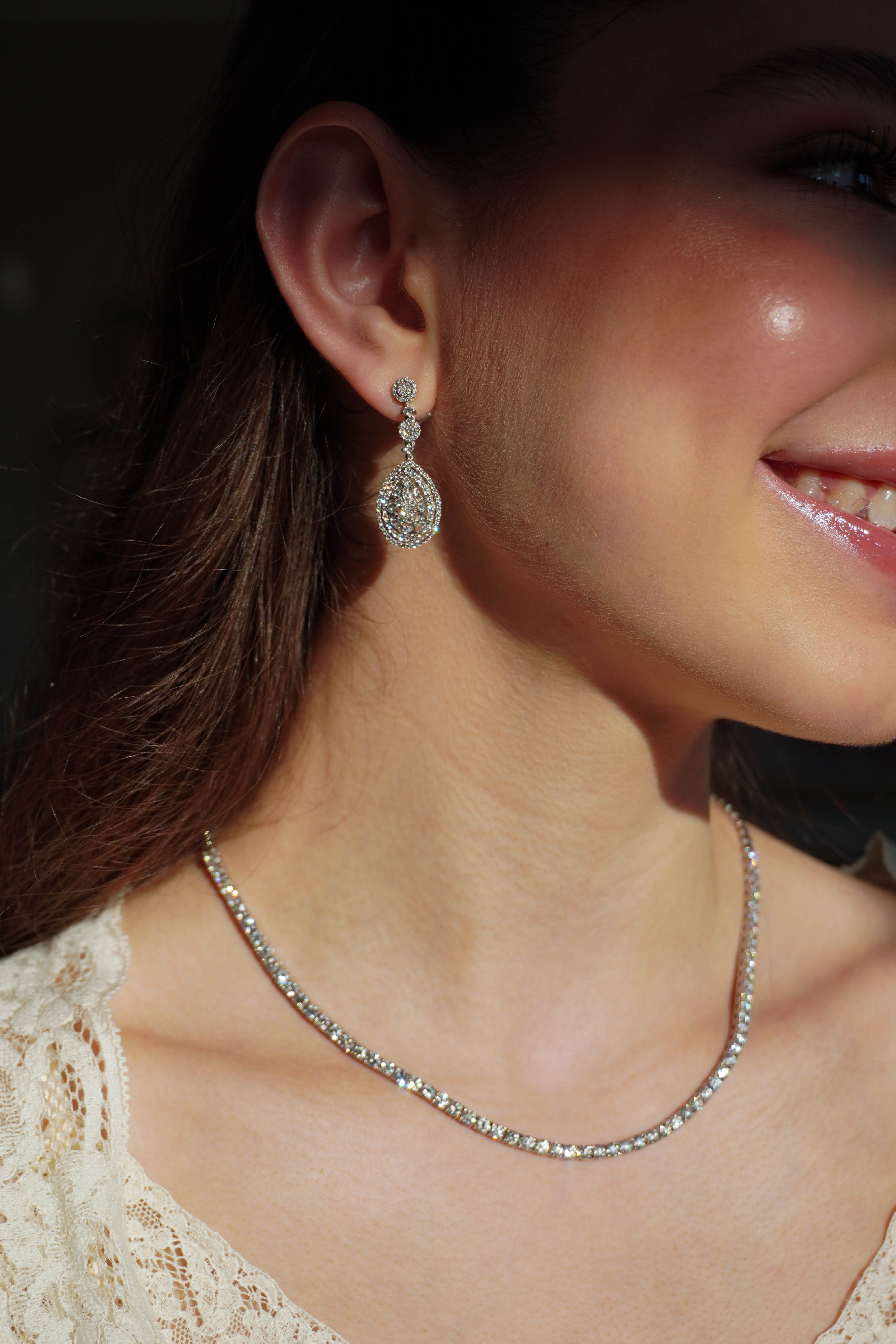 FANCY YELLOW STATEMENT NECKLACE