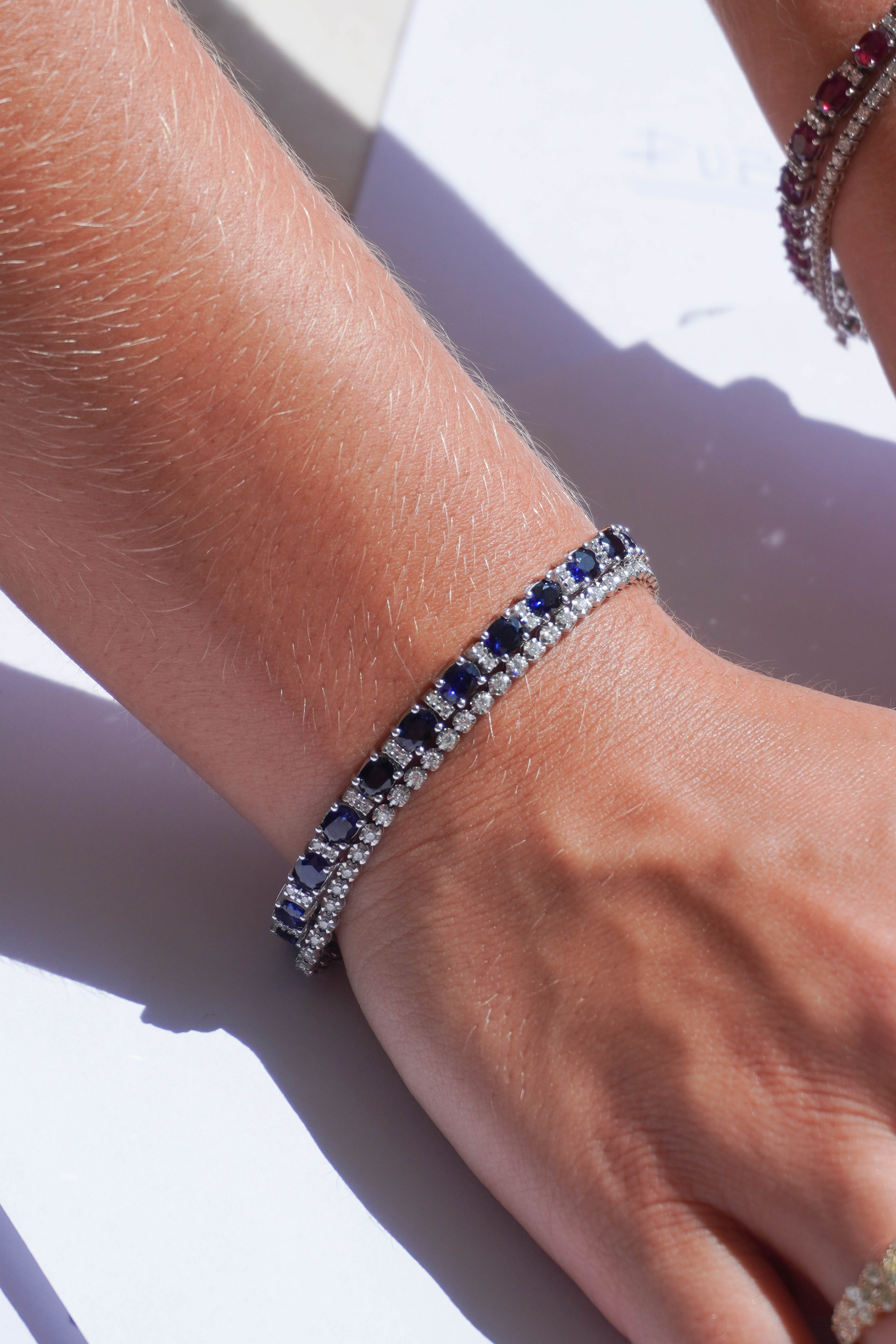 CLASSIC SAPPHIRE TENNIS BRACET