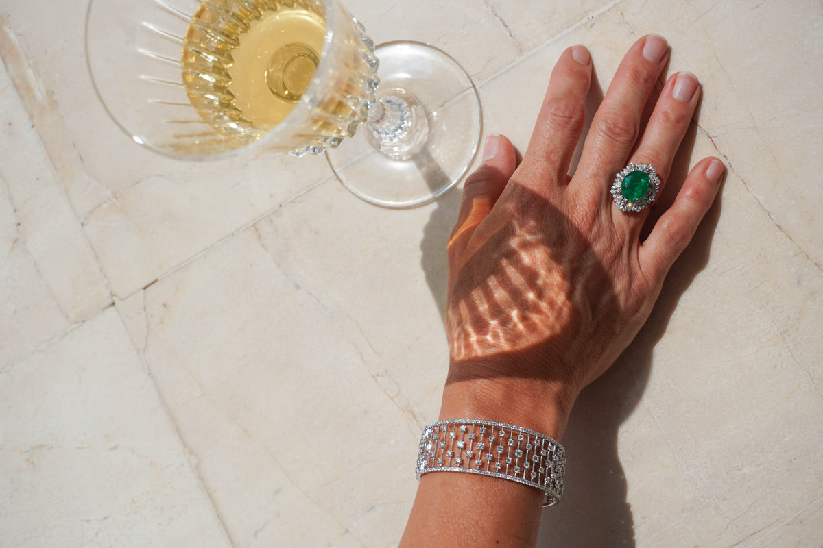 MULTI-DIAMOND CUFF