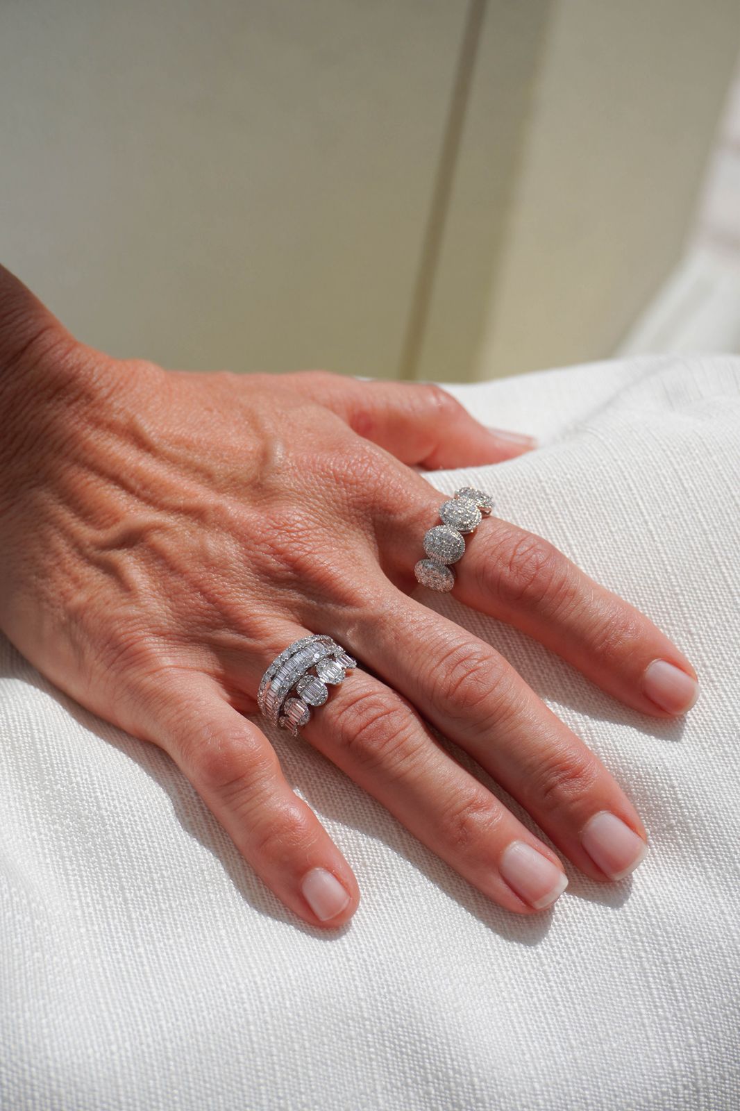 HALF DIAMOND RING