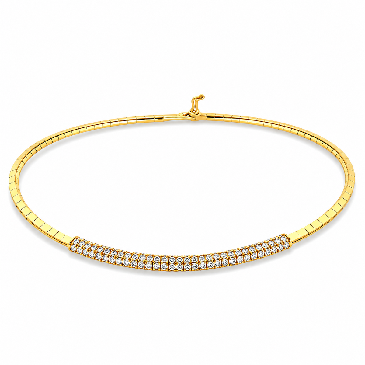 GOLDEN DIAMOND CHOKER