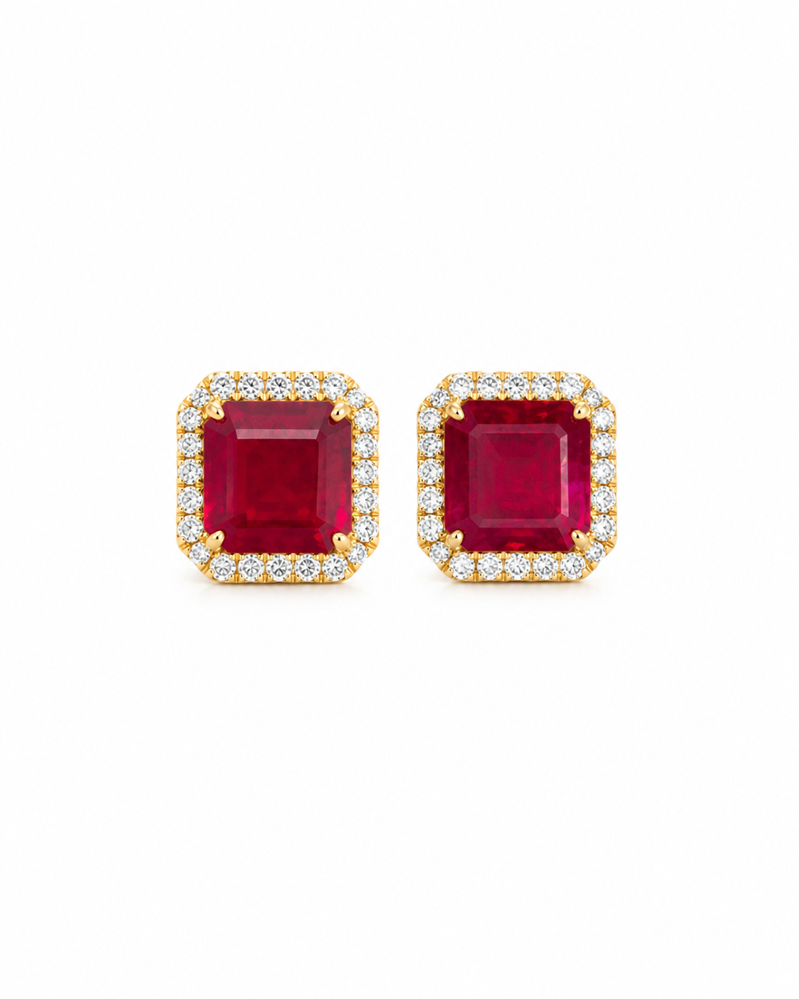 RUBY DANGLE EARRINGS